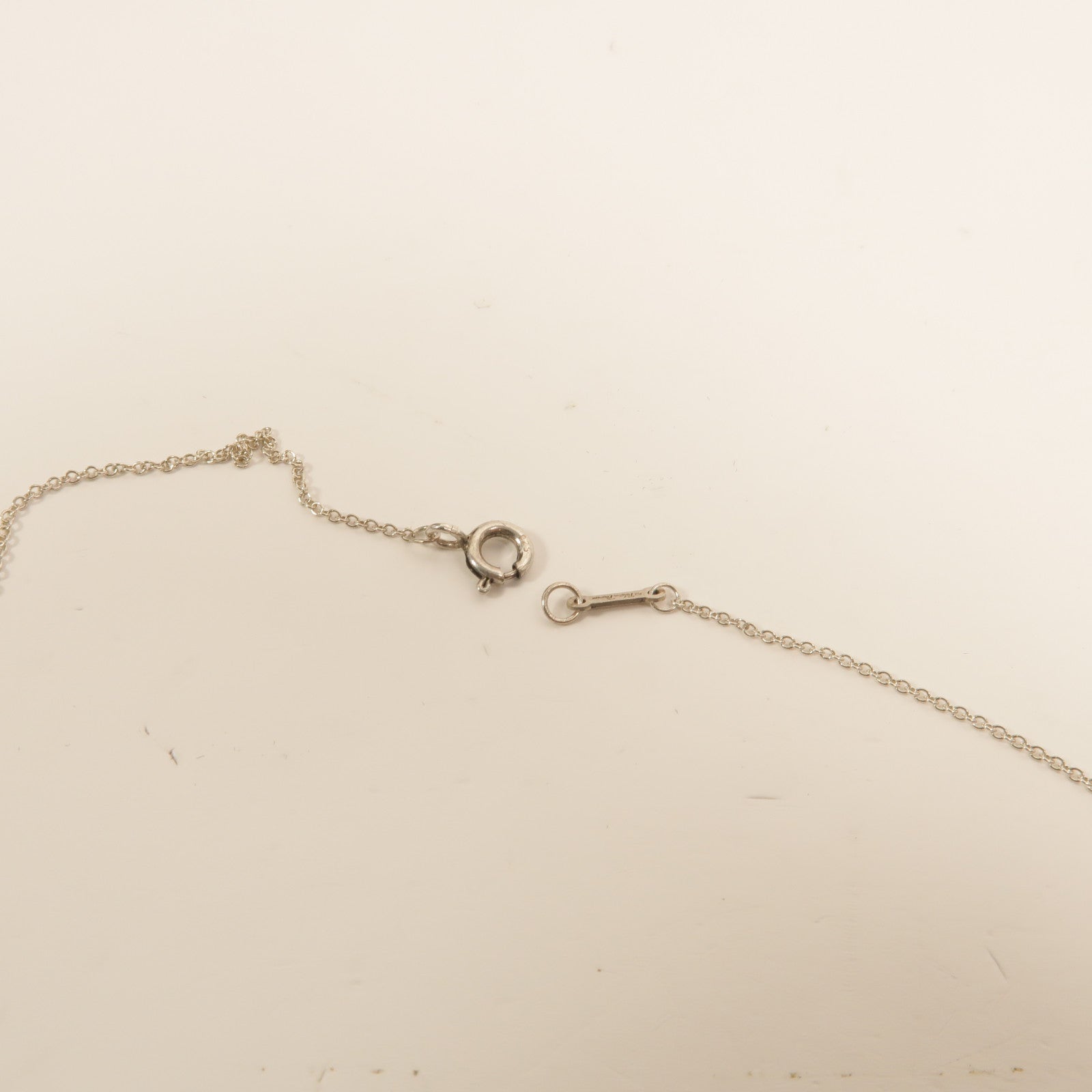 TIFFANY＆CO 925純銀Venezia Luce Necklace Small項鍊