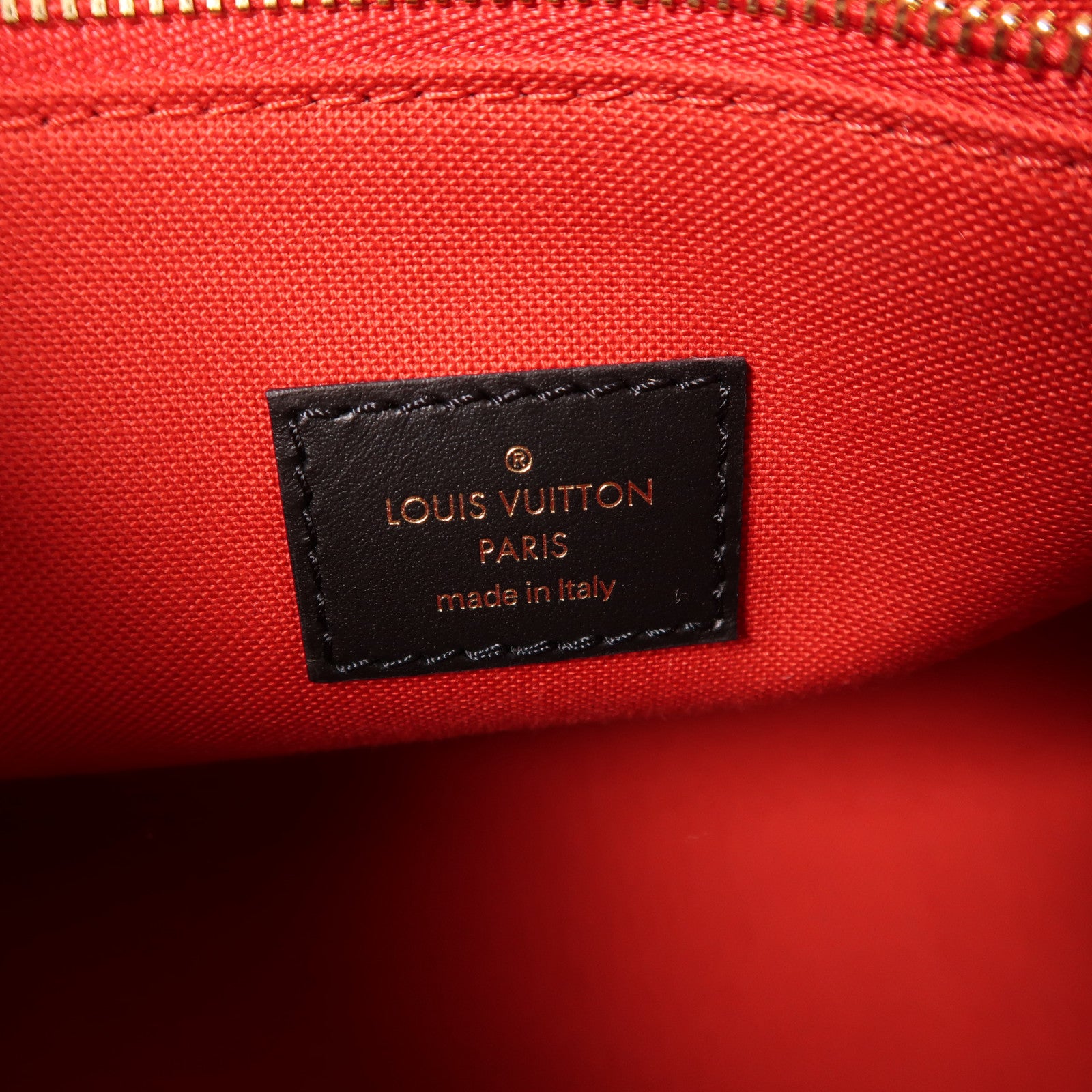 LOUIS VUITTON Monogram Giant OnTheGo PM金扣手挽肩背兩用袋棕色