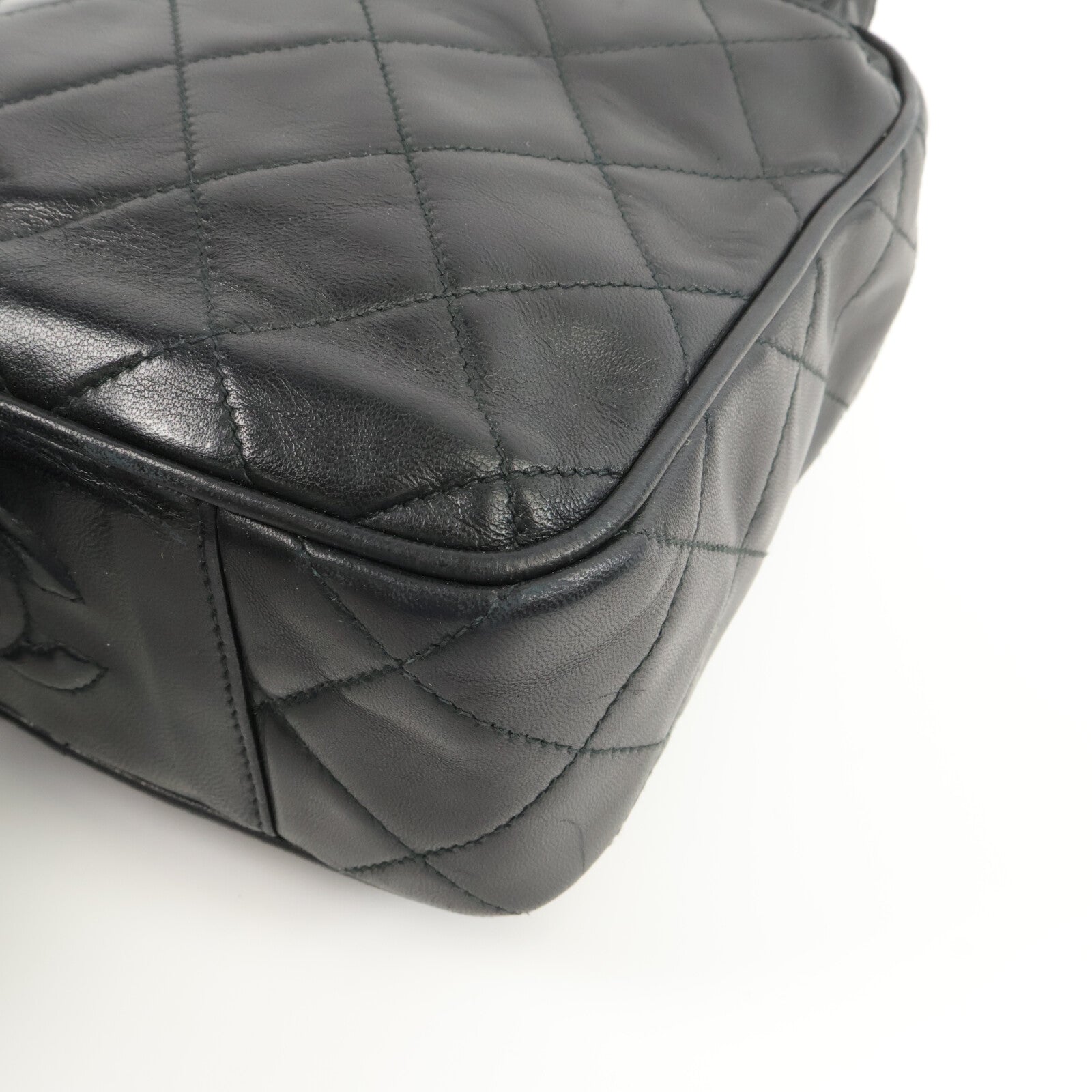 CHANEL 羊皮皮革Vintage Hand Bag手挽袋