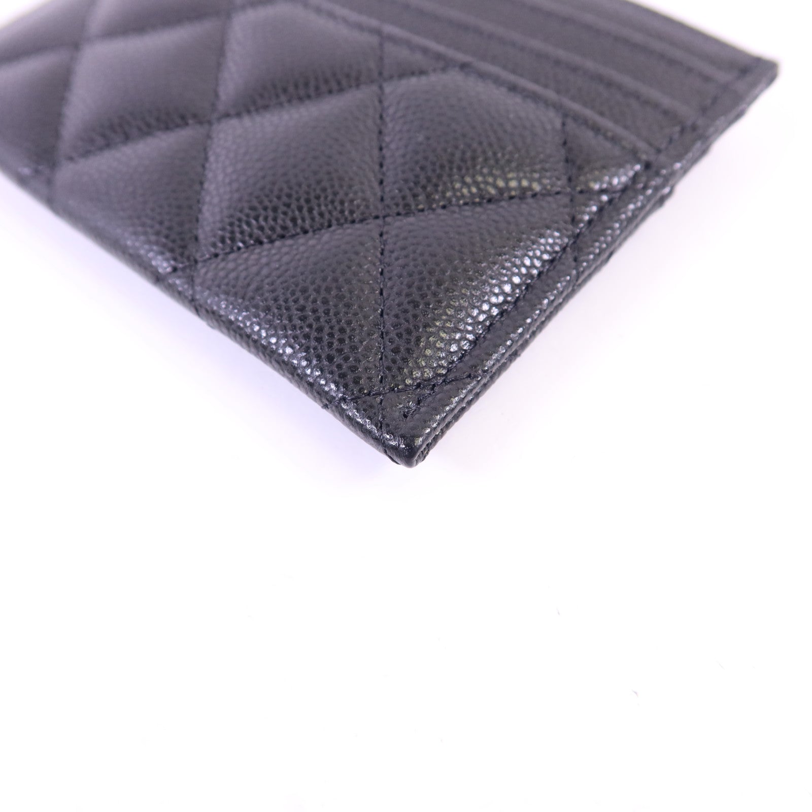 CHANEL 牛皮皮革Card Case金扣卡片套
