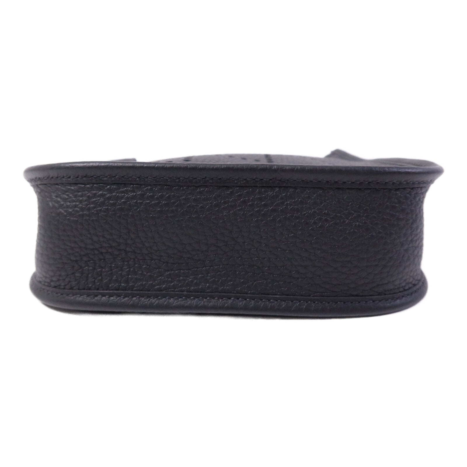 HERMES Clemence皮革Evelyne TPM金扣肩背袋Noir