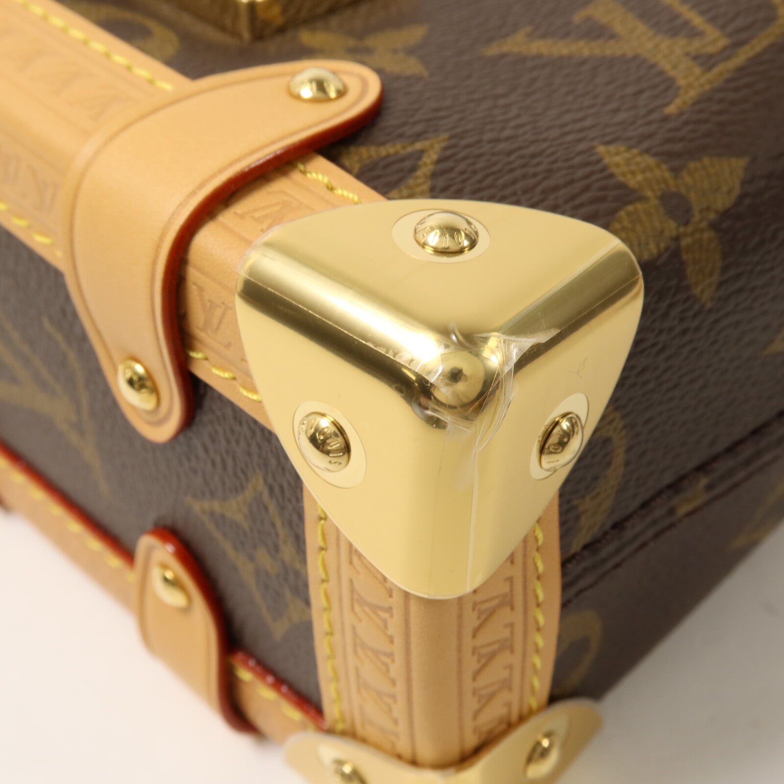 LOUIS VUITTON Monogram Side Trunk PM手挽肩背兩用袋