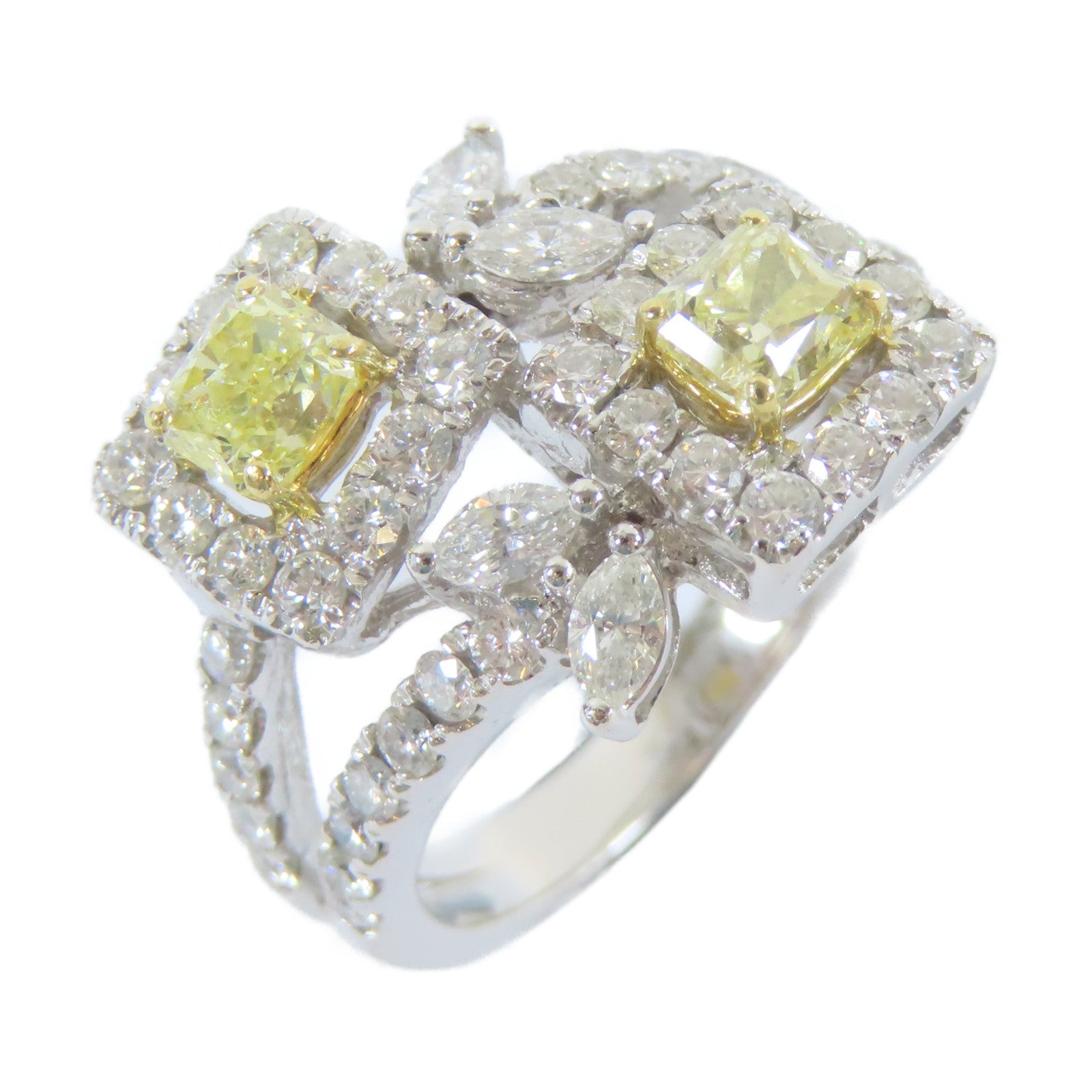 JEWELRY 【激減優惠】18K白金Diamond Ring 0.89ct/1.16ct鑽石戒指US#5