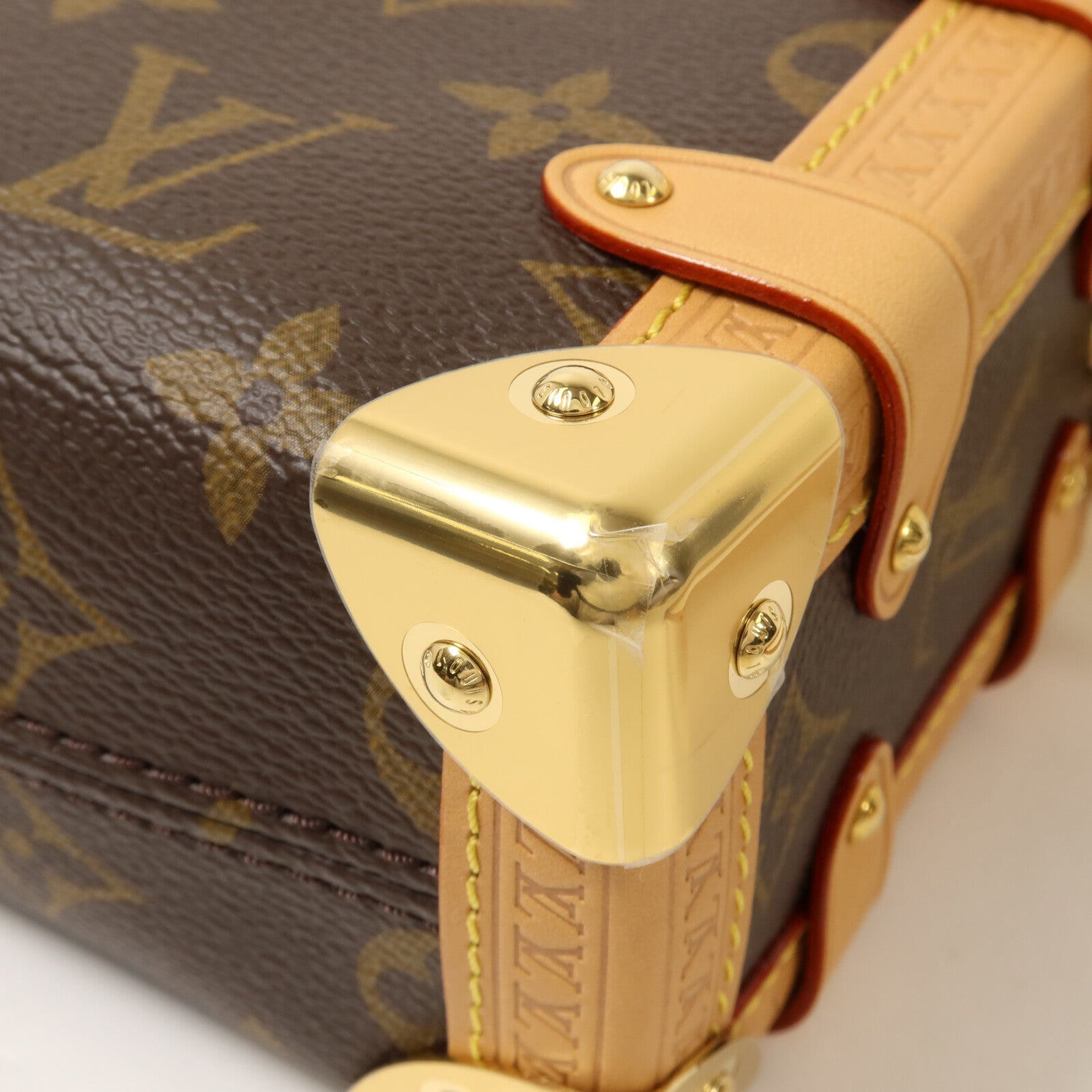 LOUIS VUITTON Monogram Side Trunk PM手挽肩背兩用袋