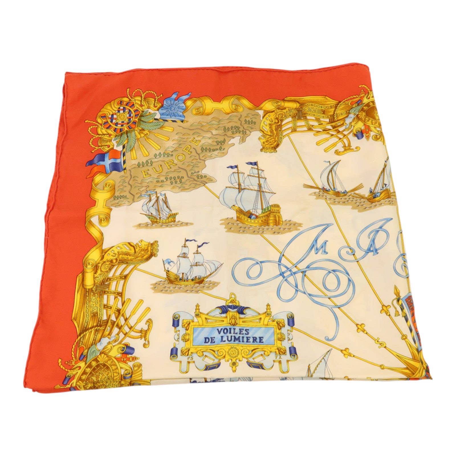 HERMES 絲質Voiles De Lumiere絲巾