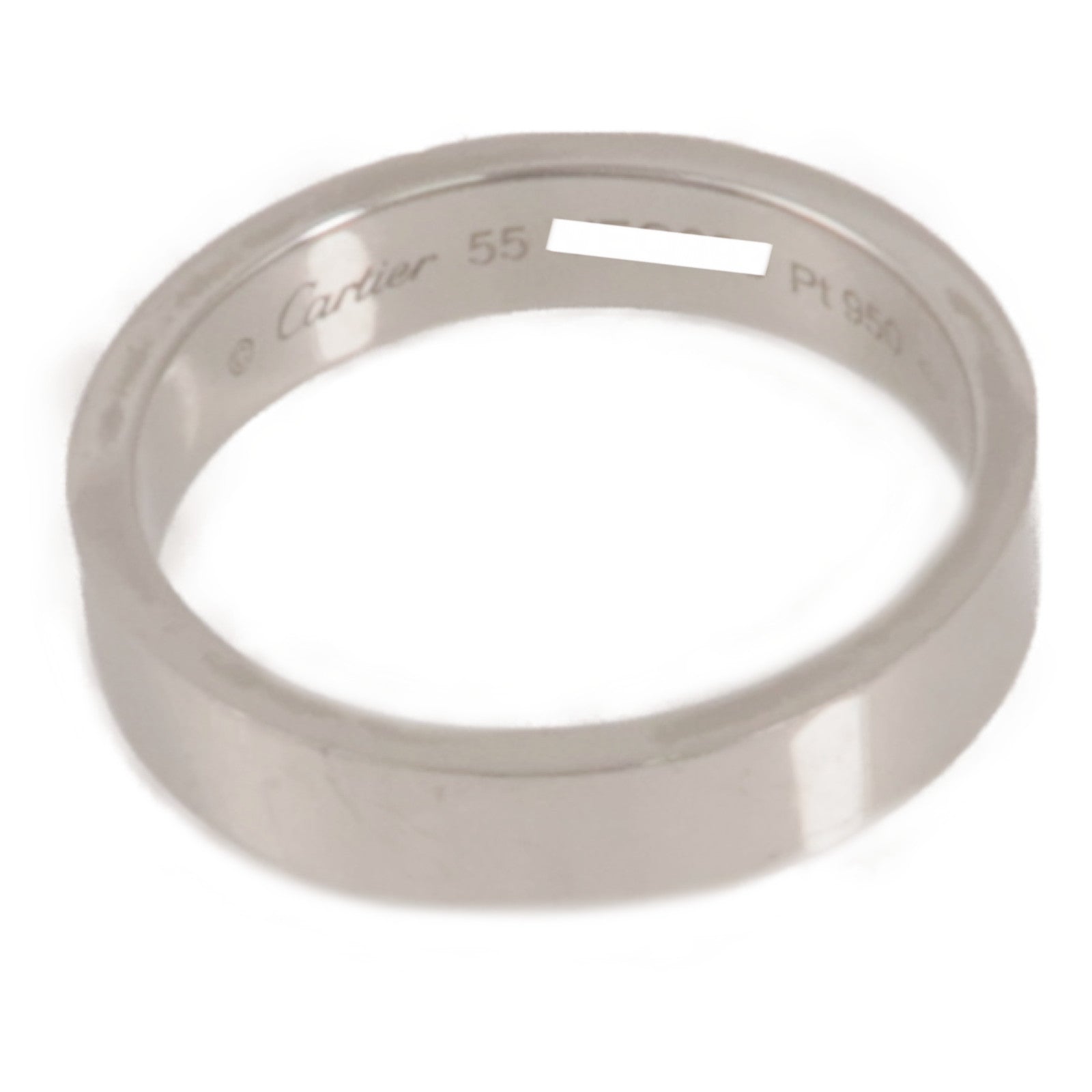 CARTIER 【激減優惠】PT950鉑金Ring戒指Cartier#55/US#7