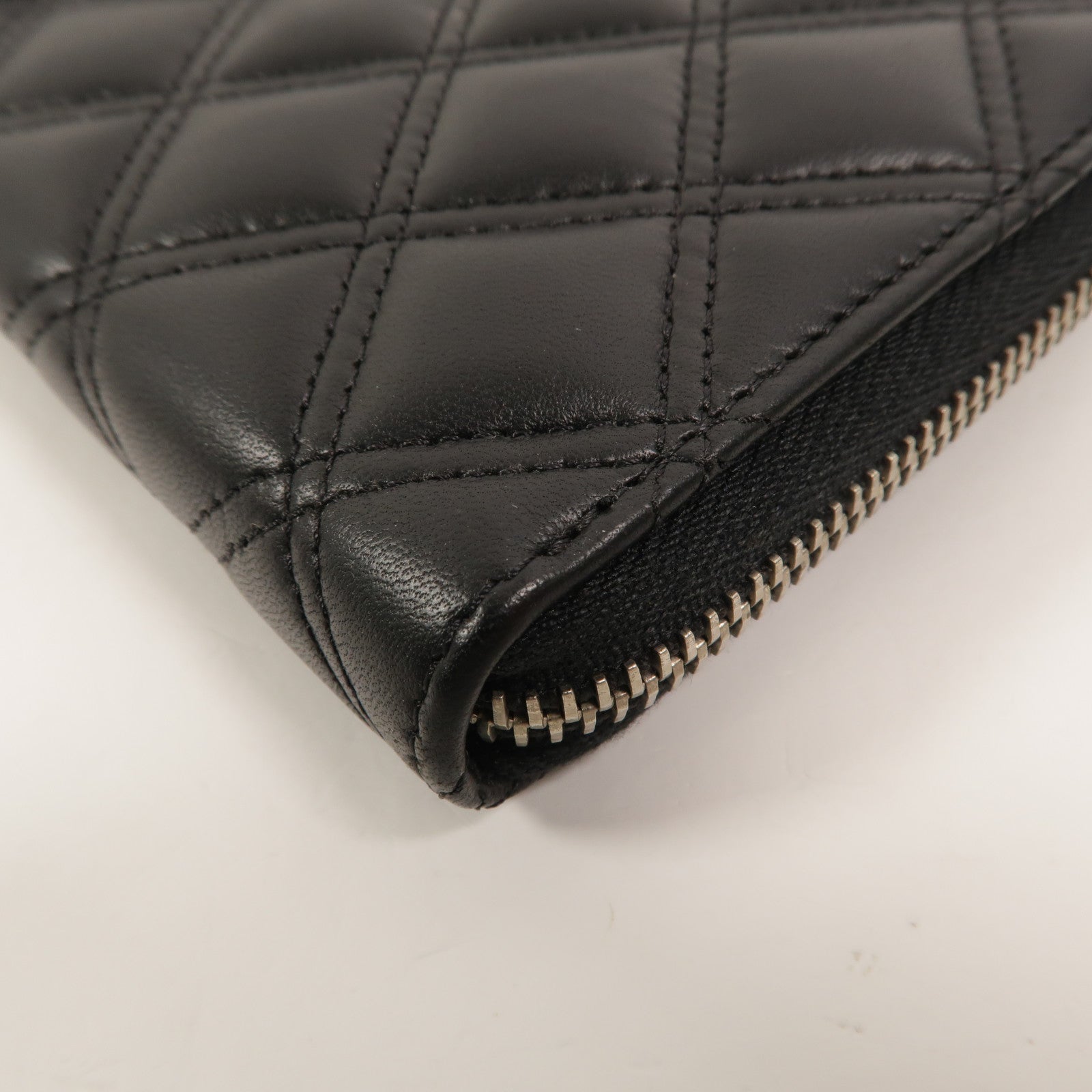 CHANEL 羊皮皮革Zipper Long Wallet長錢包