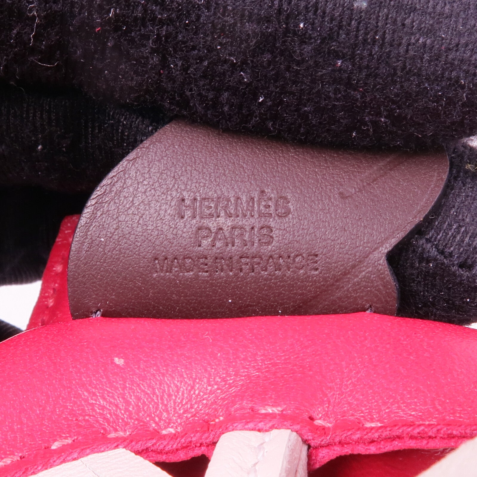 HERMES Milo/Swift皮革Rodeo Pegase PM掛飾