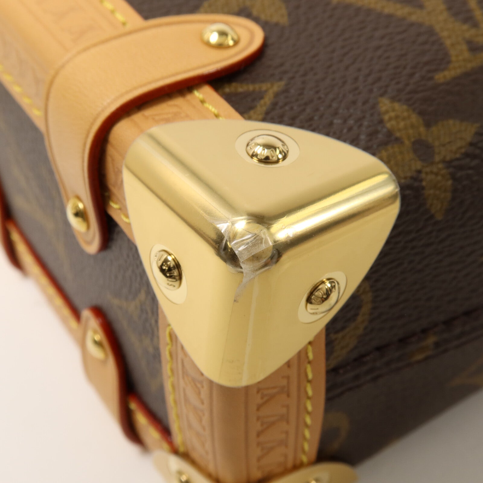 LOUIS VUITTON Monogram Side Trunk PM手挽肩背兩用袋