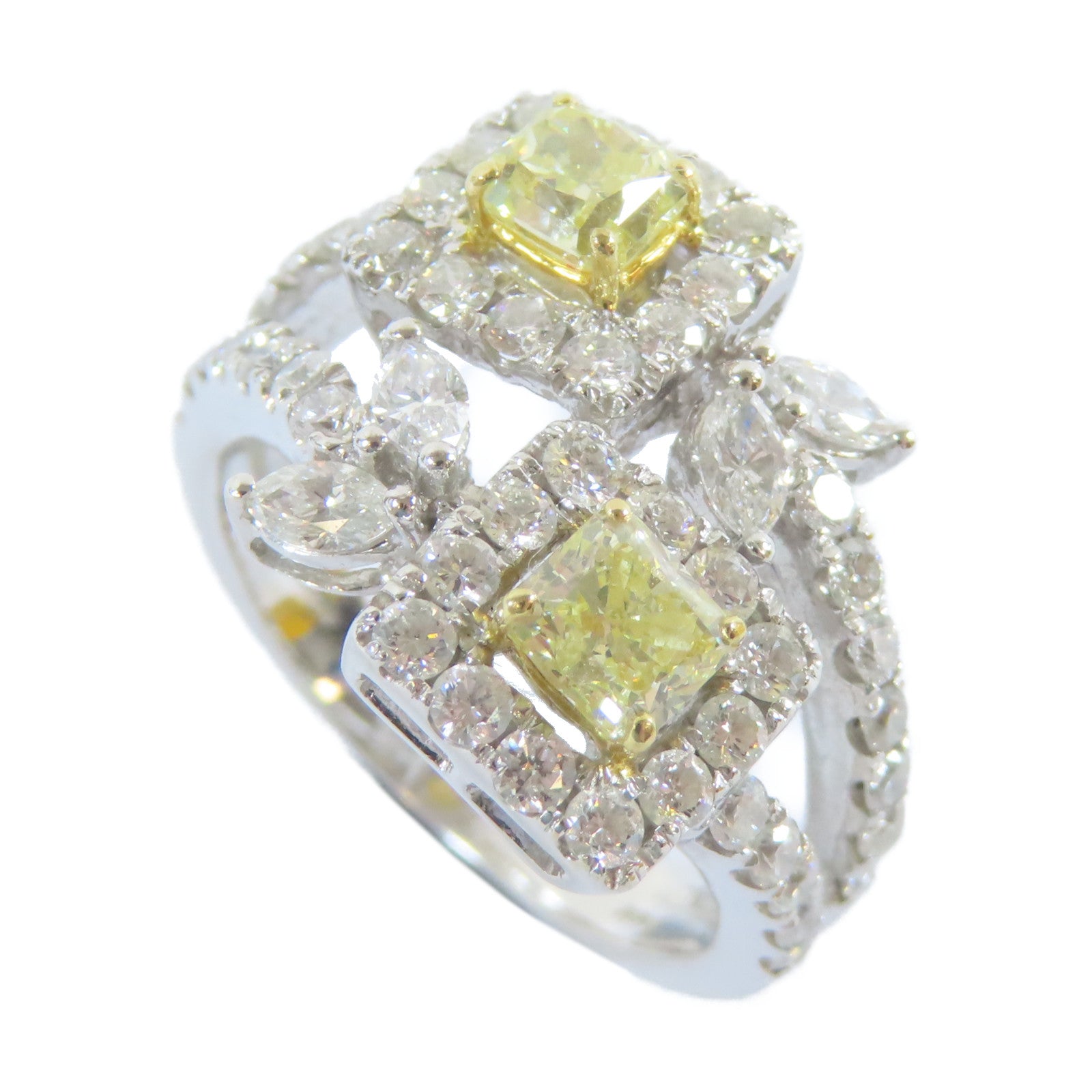 JEWELRY 【激減優惠】18K白金Diamond Ring 0.89ct/1.16ct鑽石戒指US#5