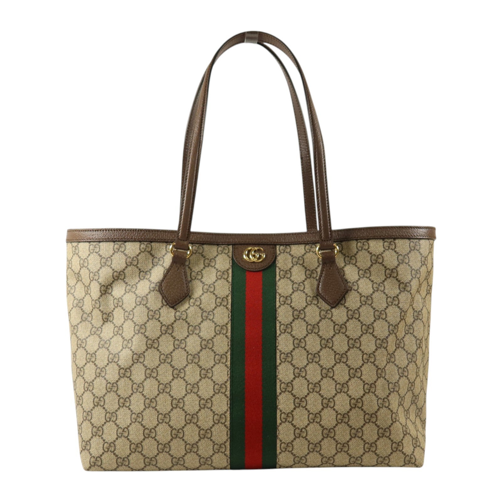 GUCCI 塗層帆布Ophidia GG Medium金扣肩背袋