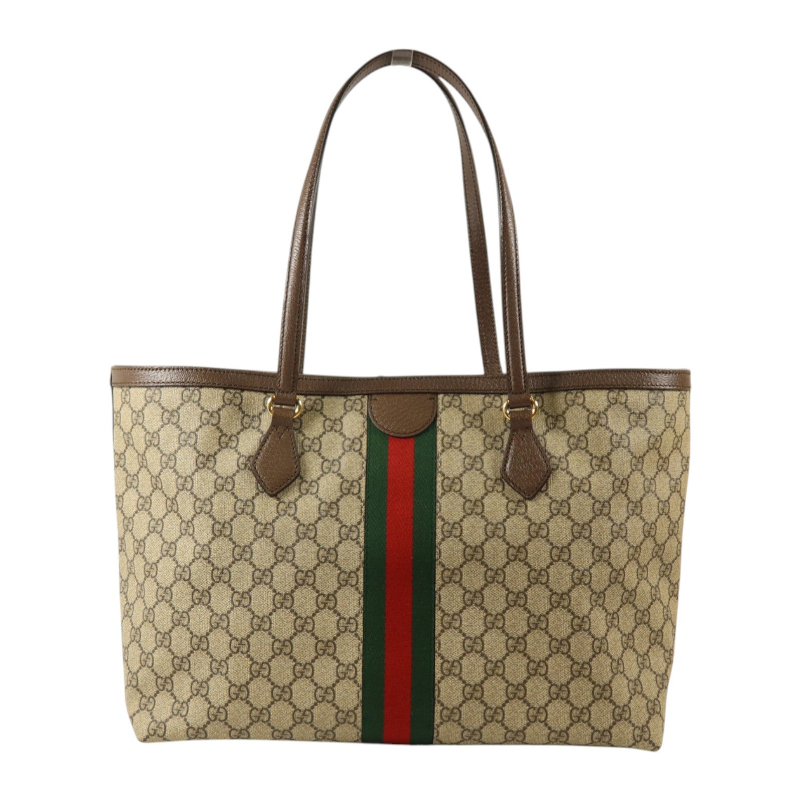 GUCCI 塗層帆布Ophidia GG Medium金扣肩背袋