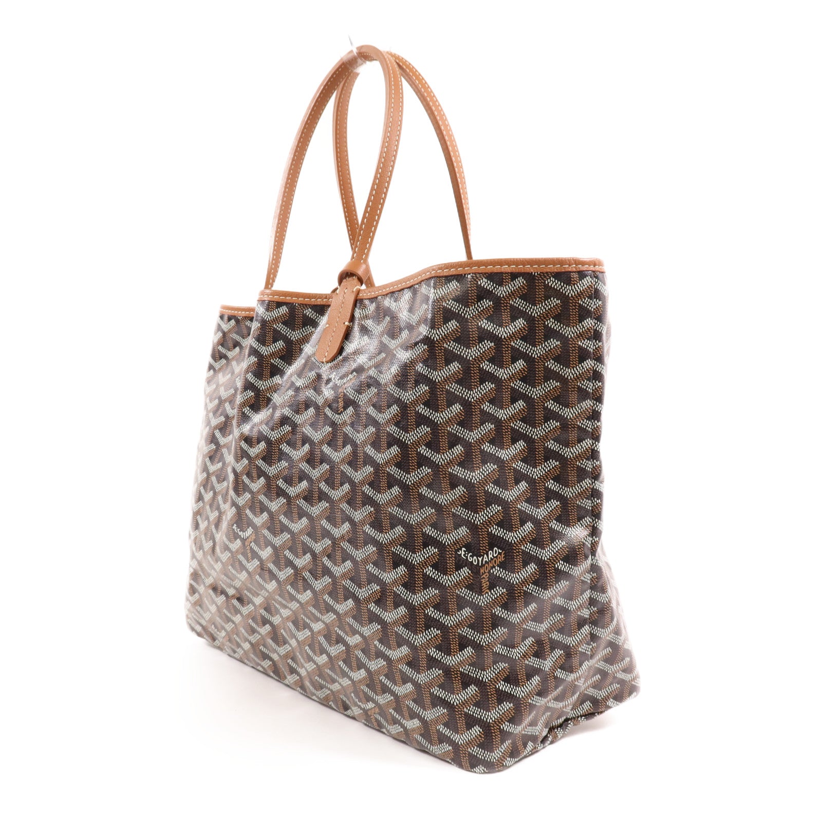 GOYARD 塗層帆布Saint Louis PM銀扣肩背袋