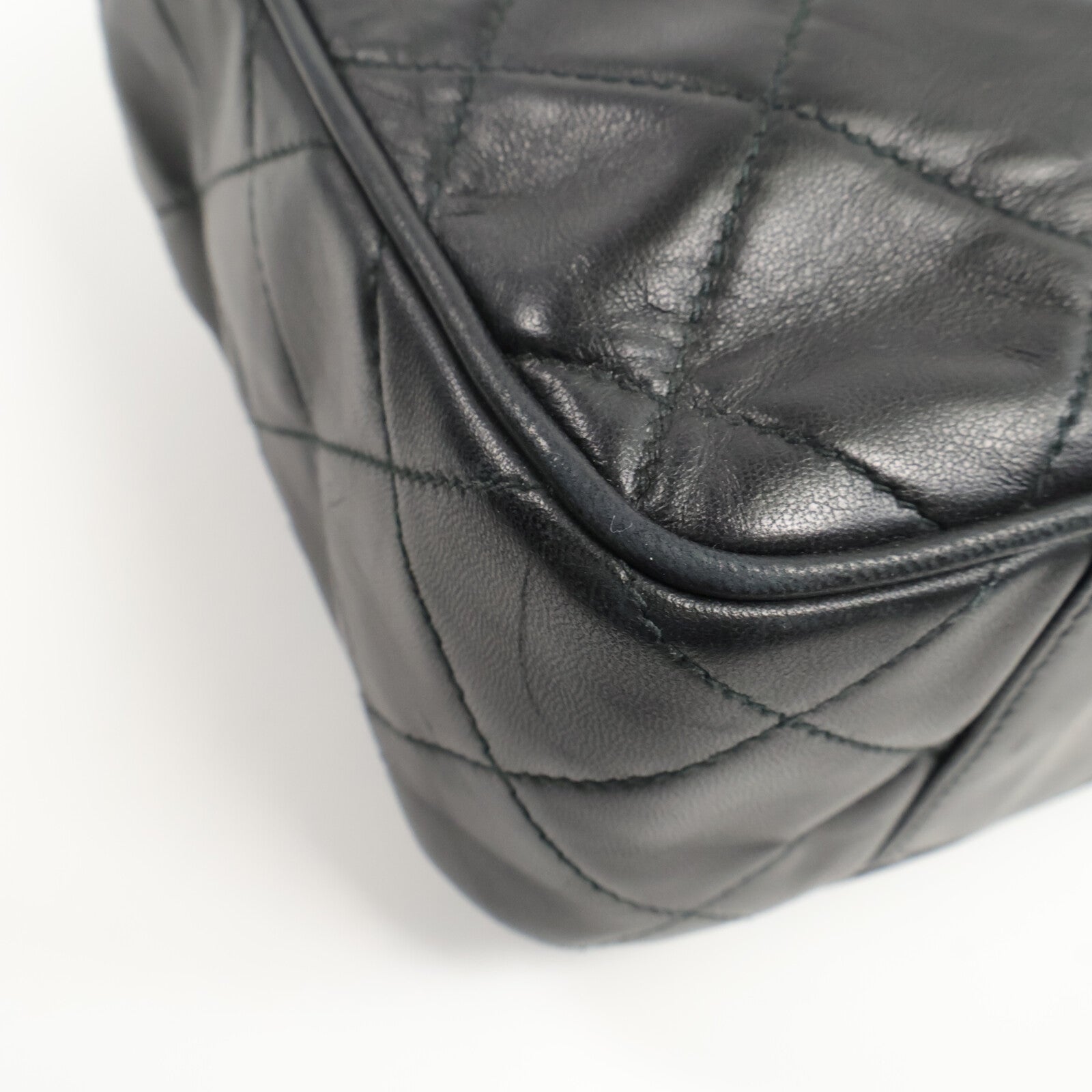 CHANEL 羊皮皮革Vintage Hand Bag手挽袋