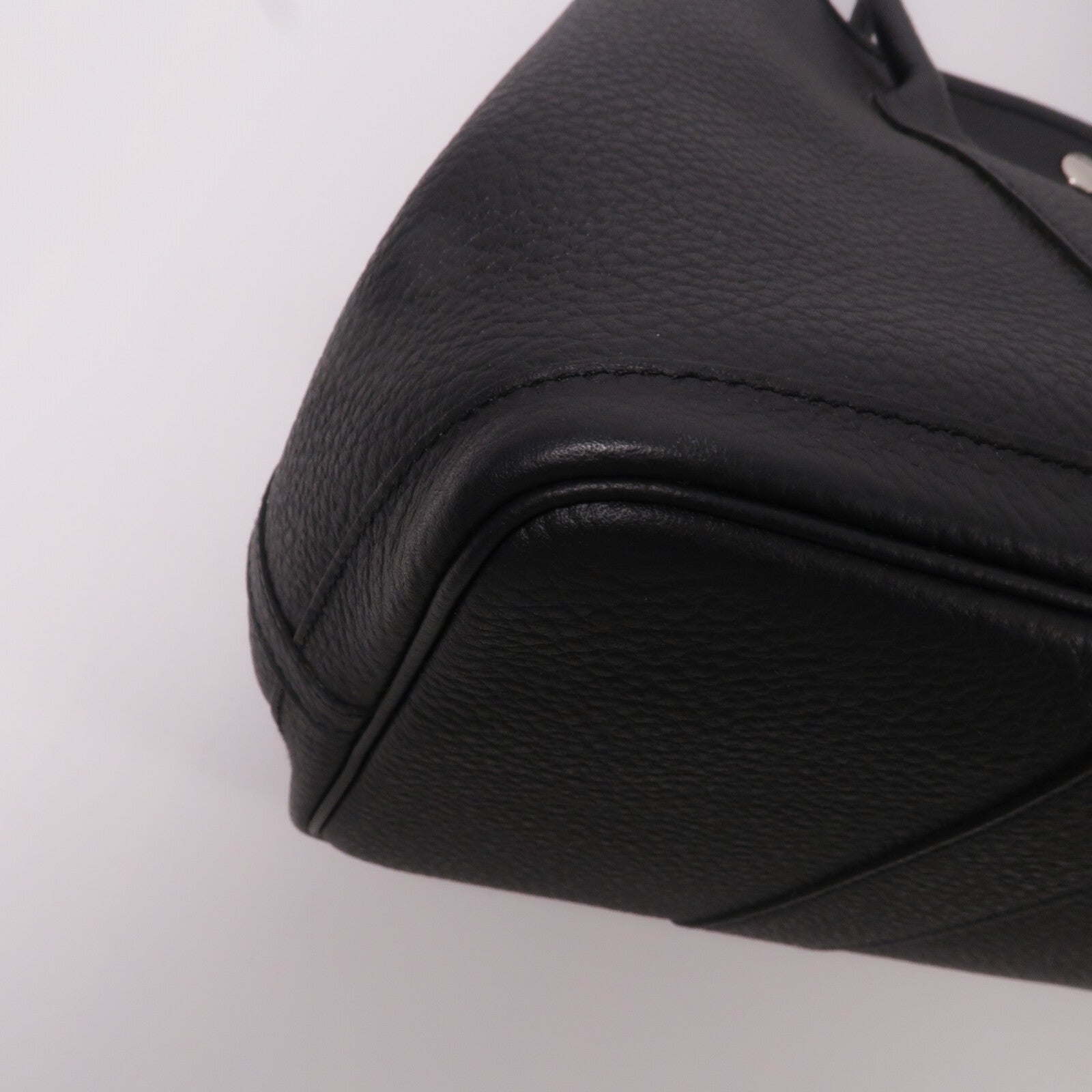 HERMES Negonda皮革Garden Party PM手挽袋Noir