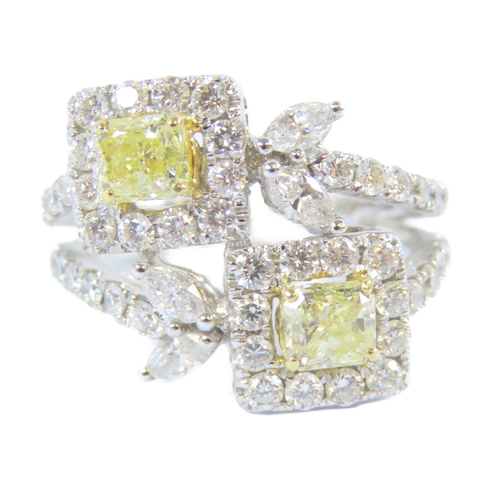 JEWELRY 【激減優惠】18K白金Diamond Ring 0.89ct/1.16ct鑽石戒指US#5