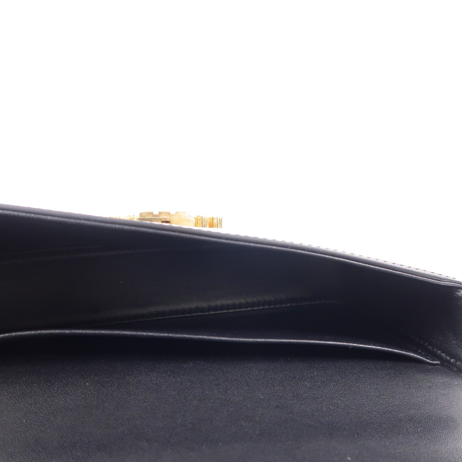CELINE 牛皮皮革Claude鏈帶肩背袋