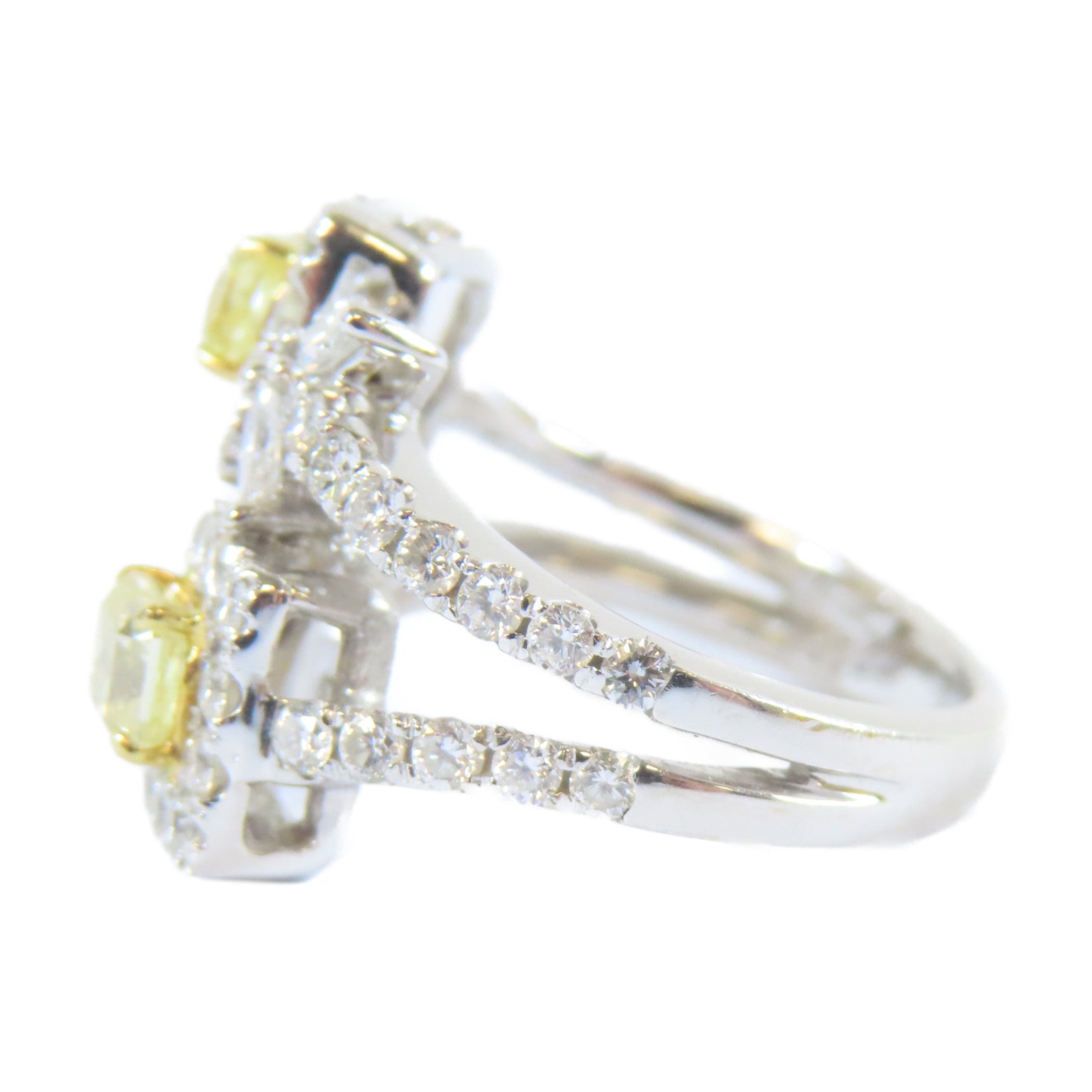 JEWELRY 【激減優惠】18K白金Diamond Ring 0.89ct/1.16ct鑽石戒指US#5