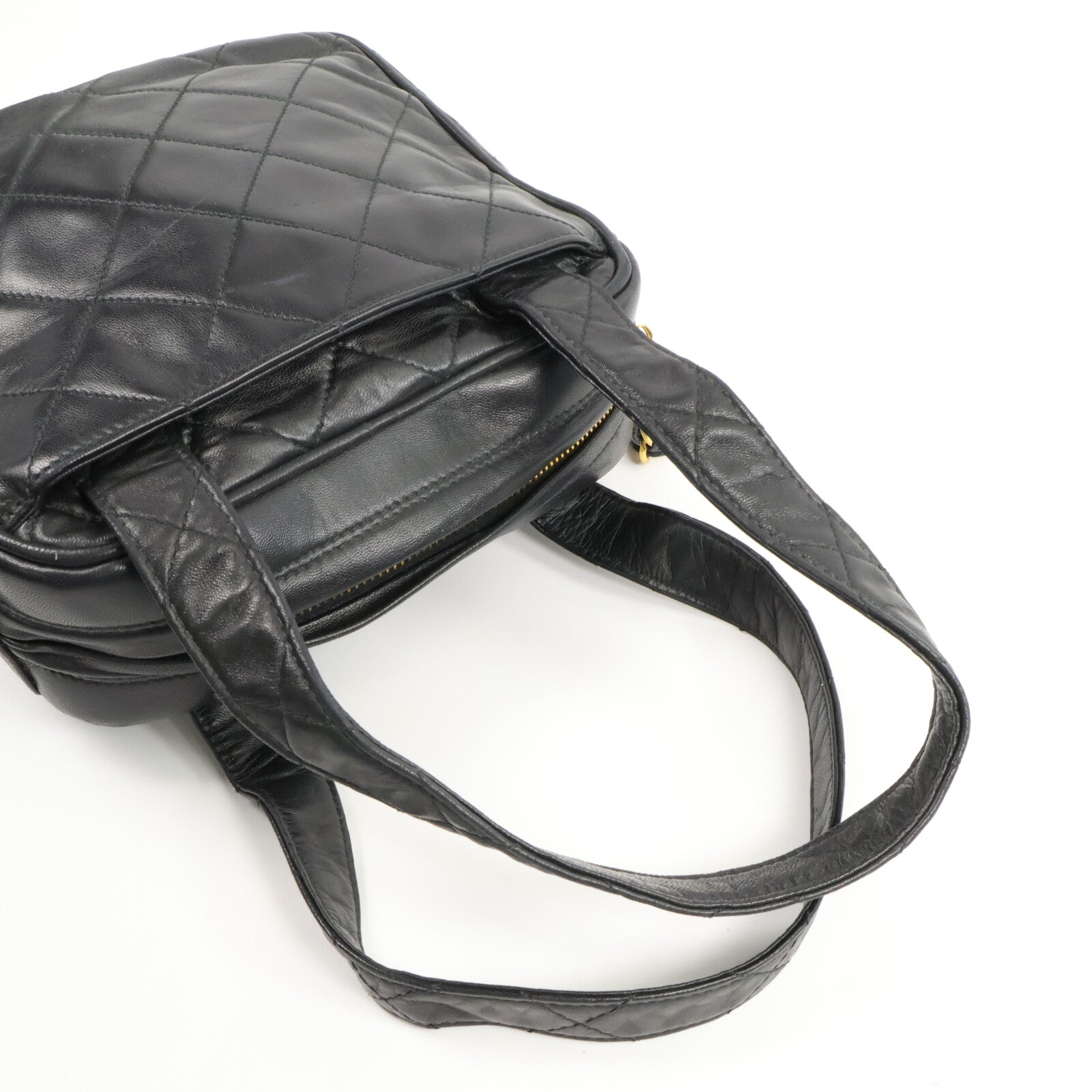 CHANEL 羊皮皮革Vintage Hand Bag手挽袋