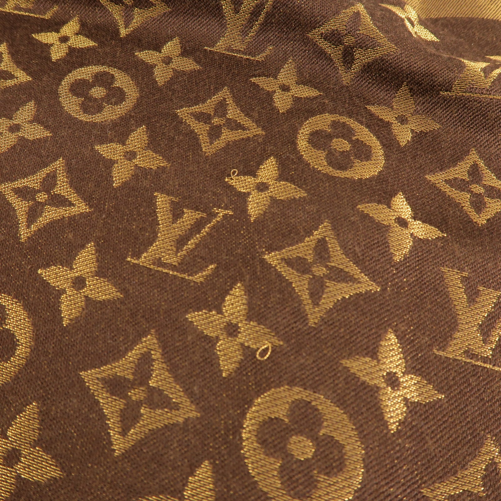 LOUIS VUITTON 絲質/羊绒Scarf圍巾