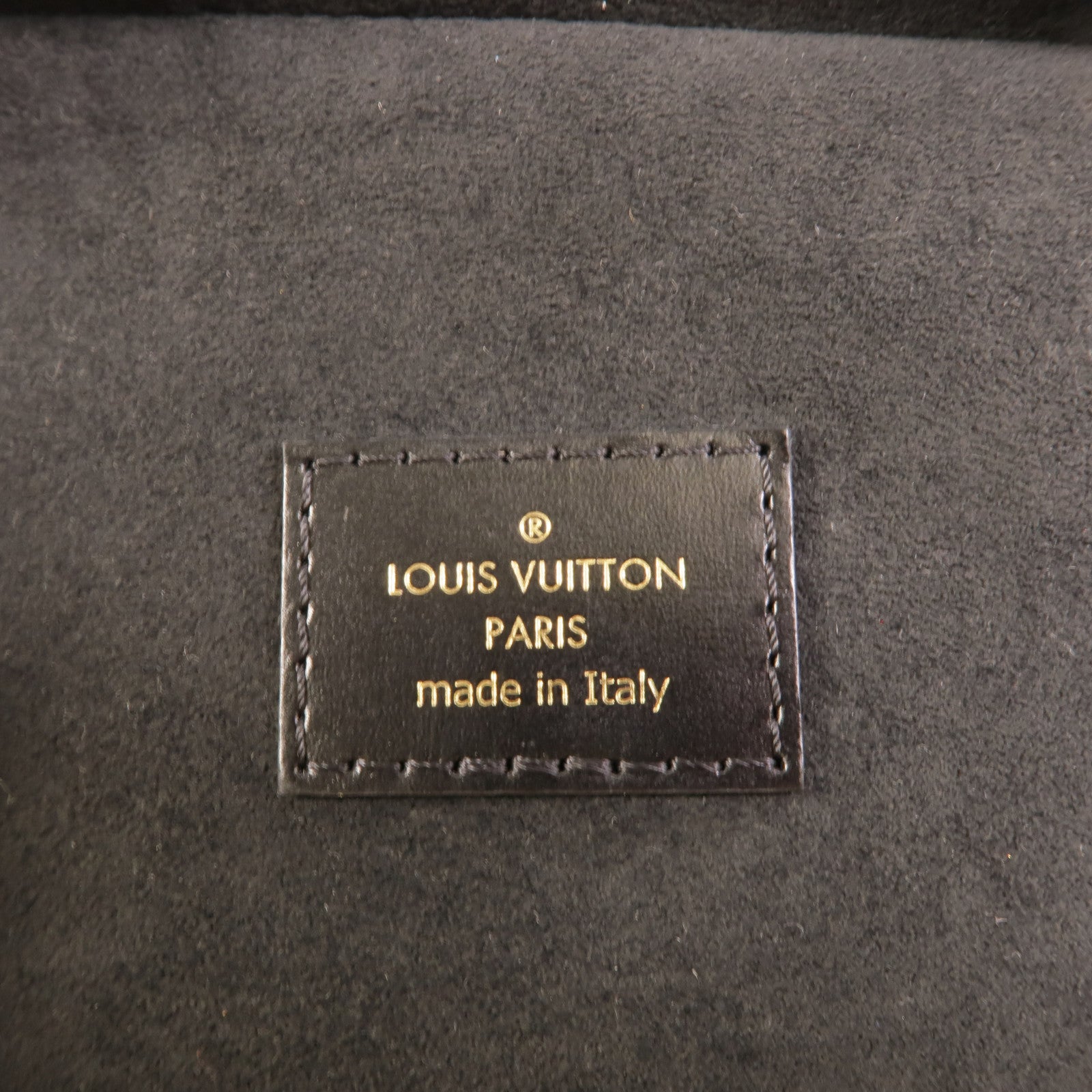 LOUIS VUITTON Monogram Reverse Vanity PM金扣手挽肩背兩用袋棕色