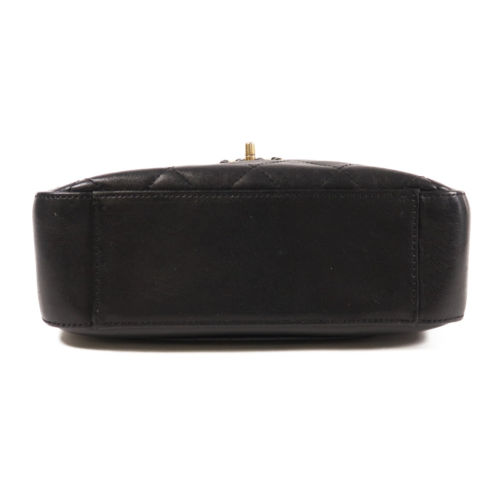 CHANEL 牛皮皮革Chanel 19 Camera金扣鏈帶肩背袋