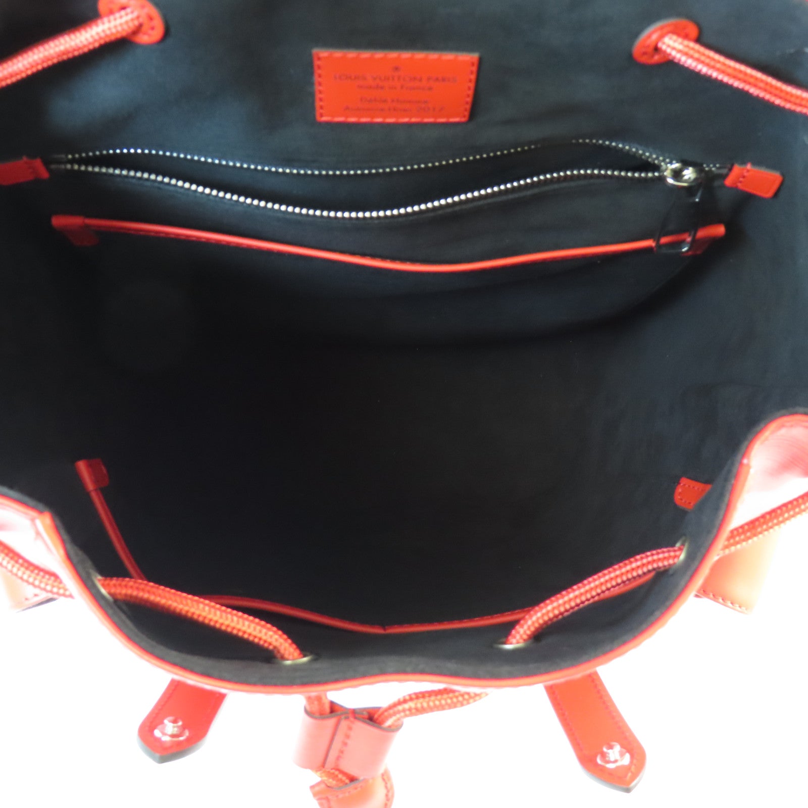 LOUIS VUITTON Epi Supreme Christopher Backpack銀扣背包
