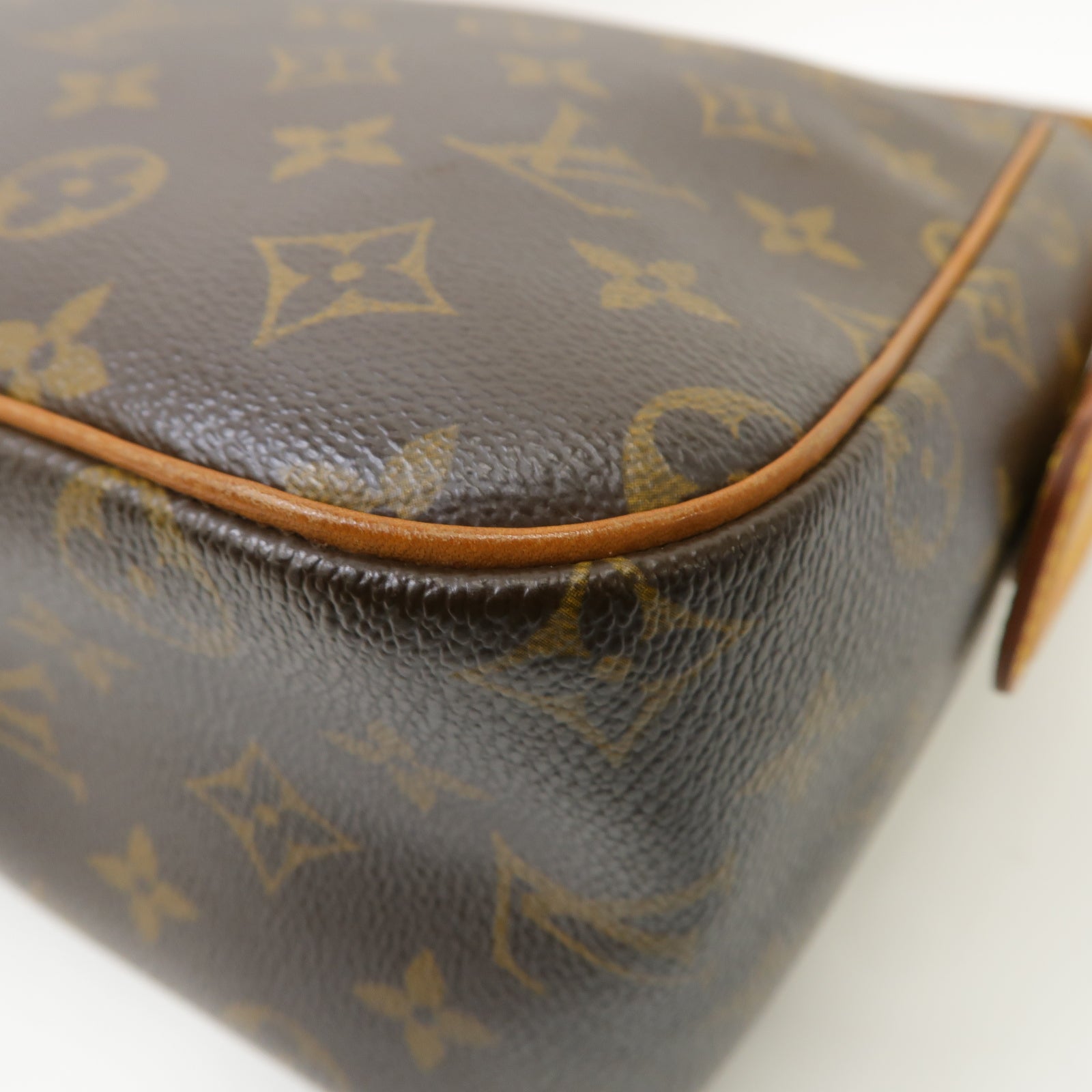 LOUIS VUITTON 【激減優惠】Monogram Viva Cite GM金扣肩背袋啡色
