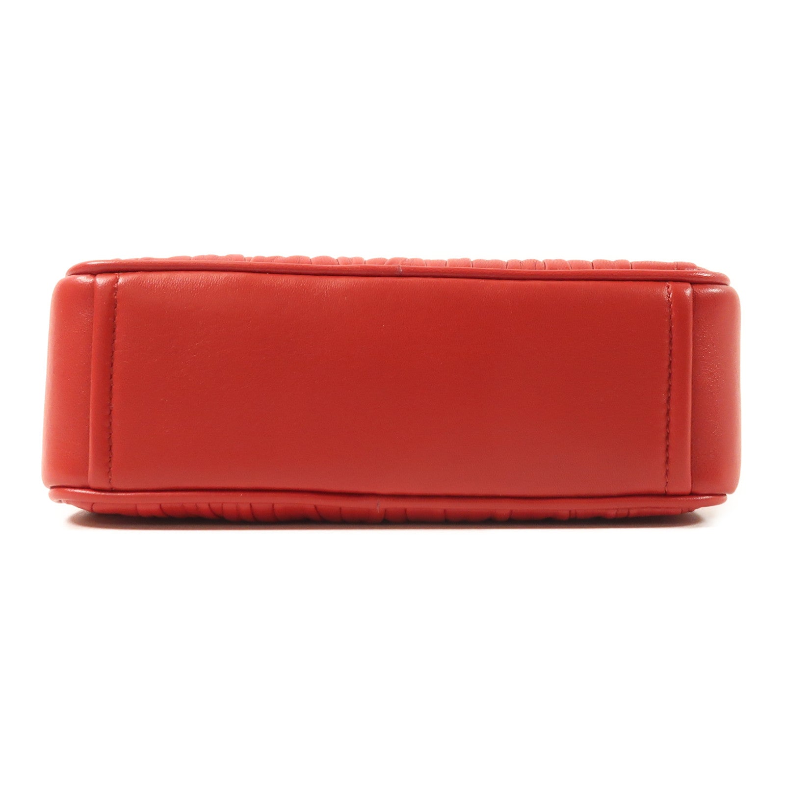 PRADA 羊皮皮革Shoulder Bag金扣肩背袋