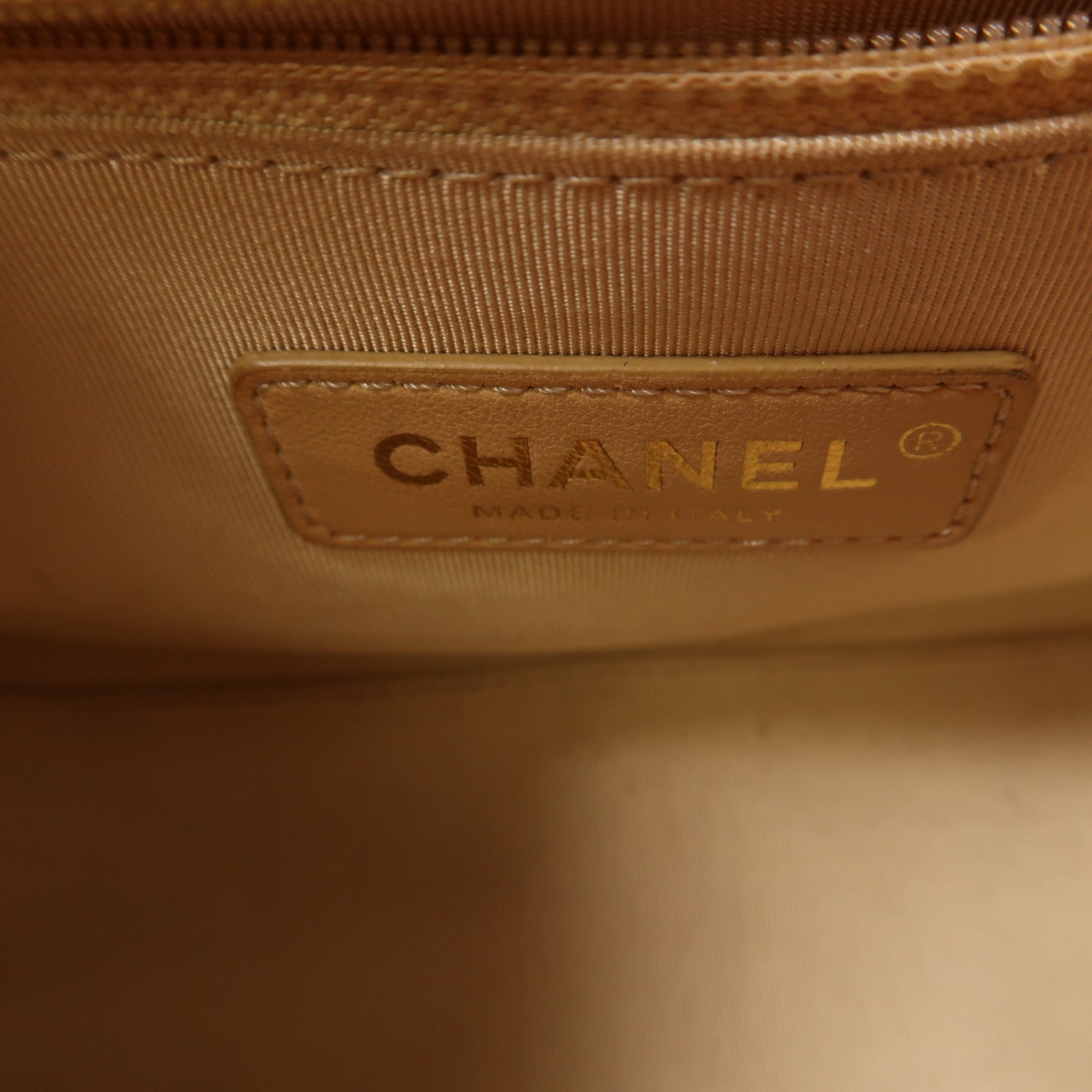 CHANEL 牛皮皮革Shoulder Bag金扣鏈帶手挽肩背兩用袋紅色