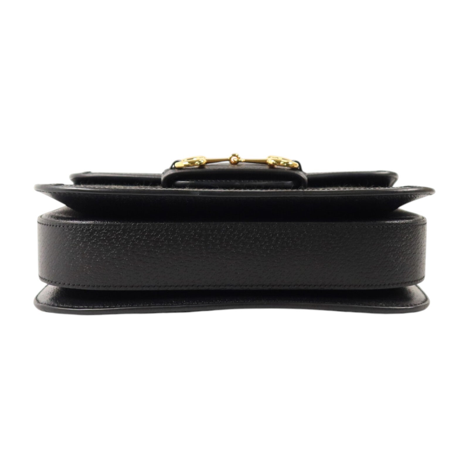 GUCCI GG帆布Horsebit 1955金扣肩背袋