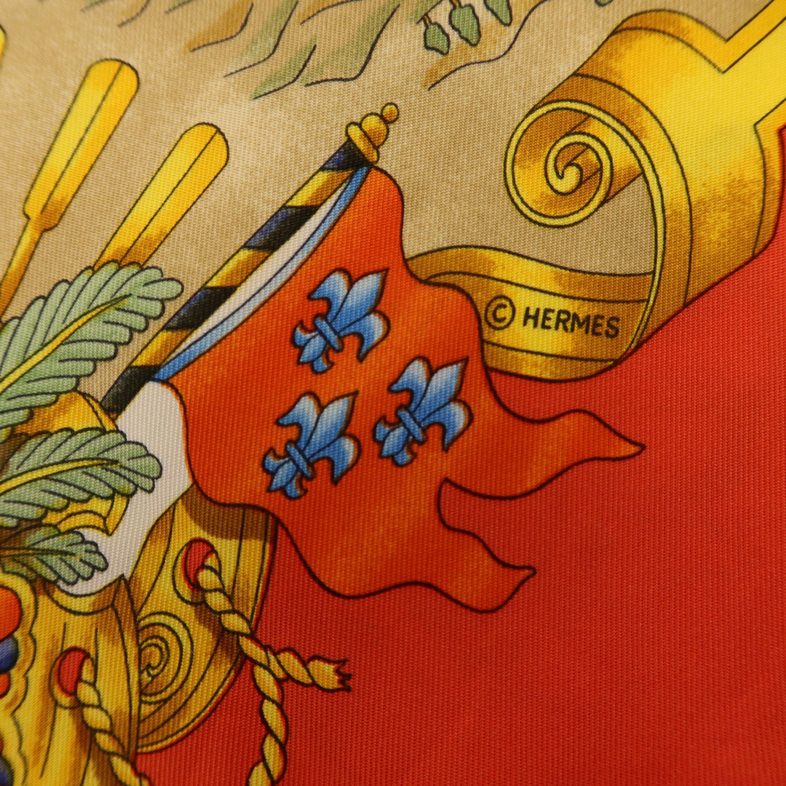 HERMES 絲質Voiles De Lumiere絲巾