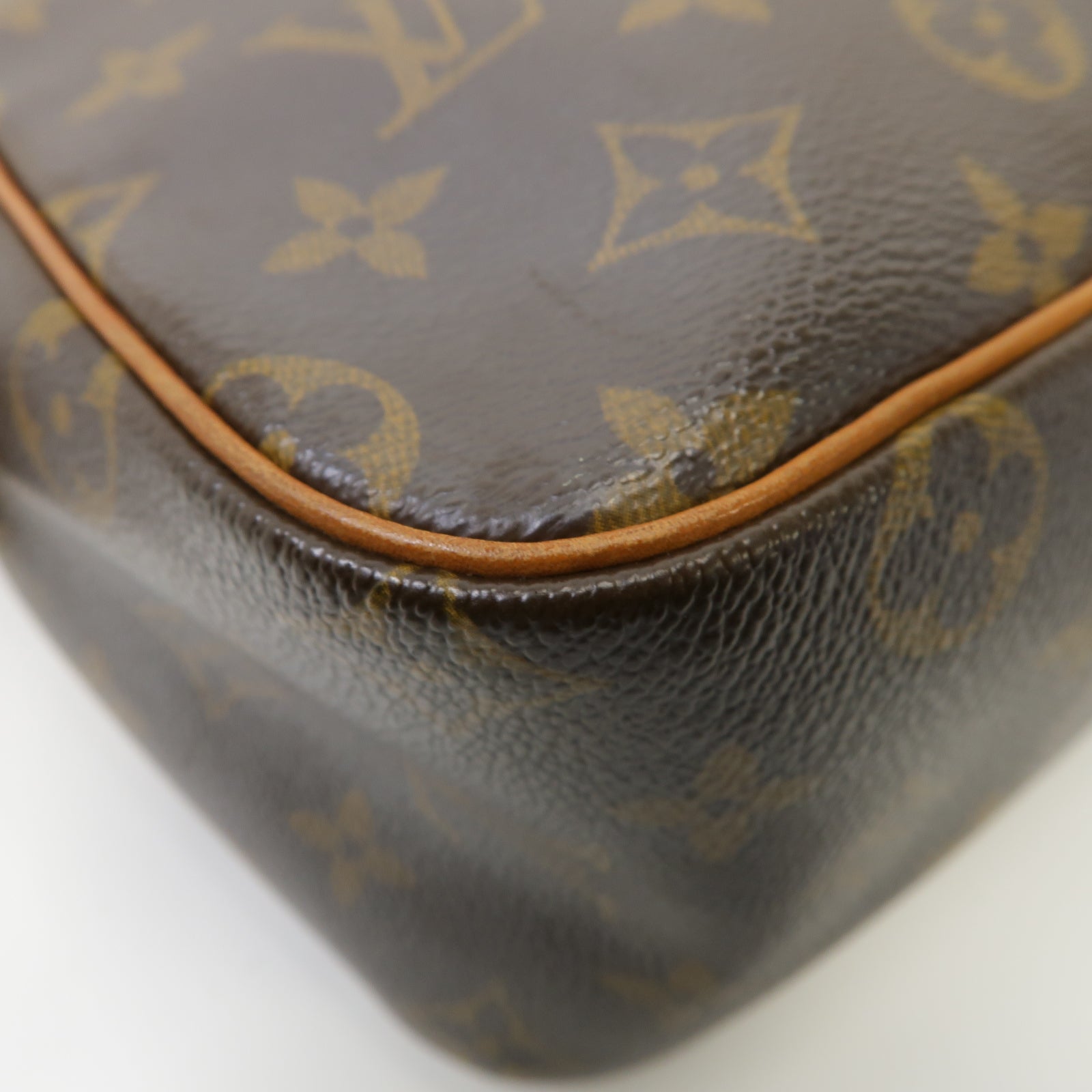 LOUIS VUITTON 【激減優惠】Monogram Viva Cite GM金扣肩背袋啡色