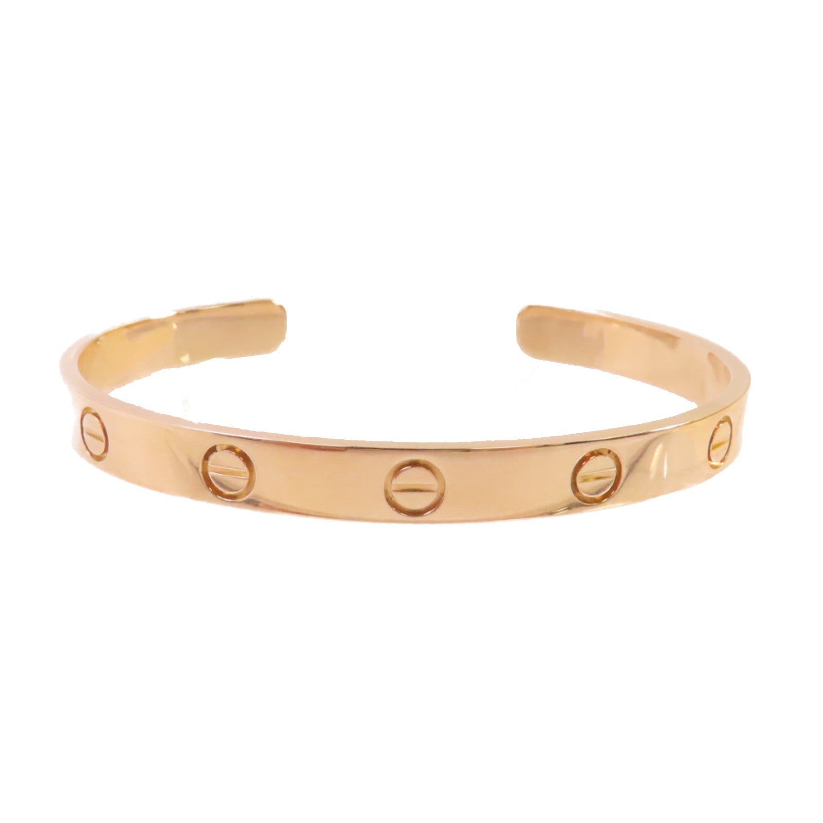 CARTIER 18K玫瑰金Love Bracelet手鐲