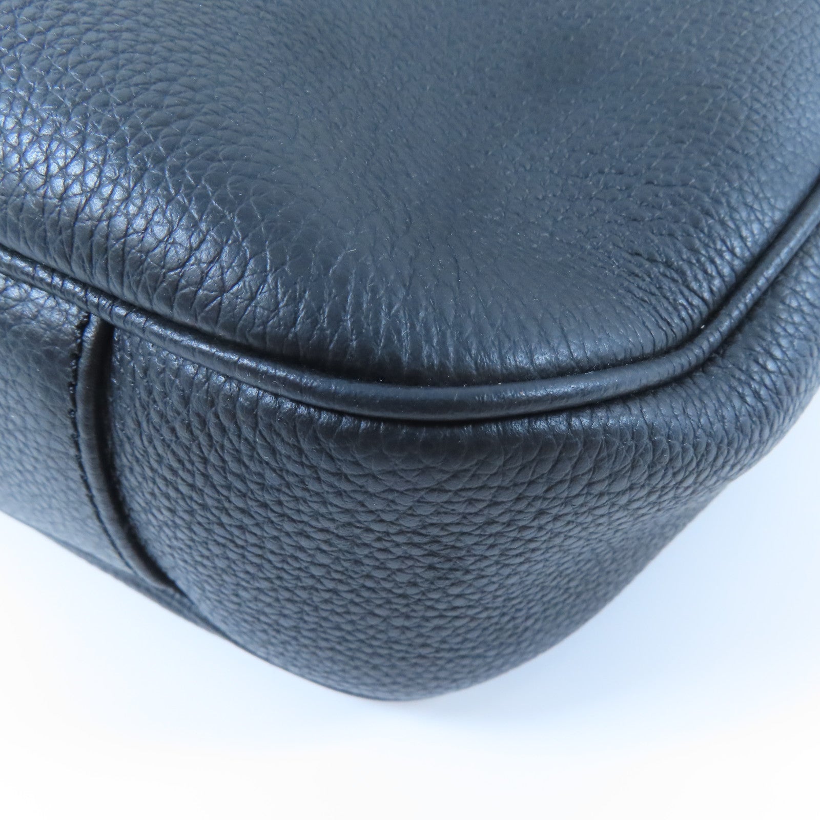 Dior 【激減優惠】牛皮皮革Saddle銀扣肩背袋黑色