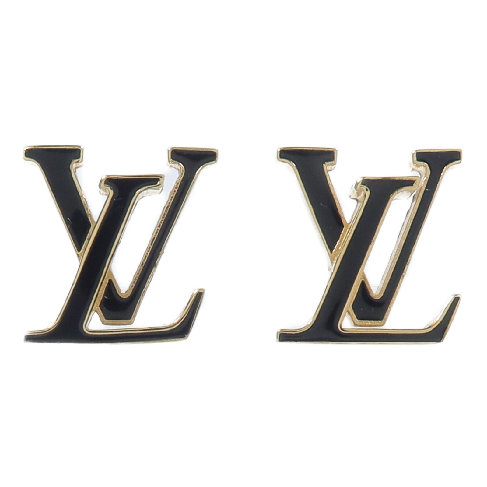 LOUIS VUITTON 金屬/琺瑯Iconic Enamel Earrings耳環