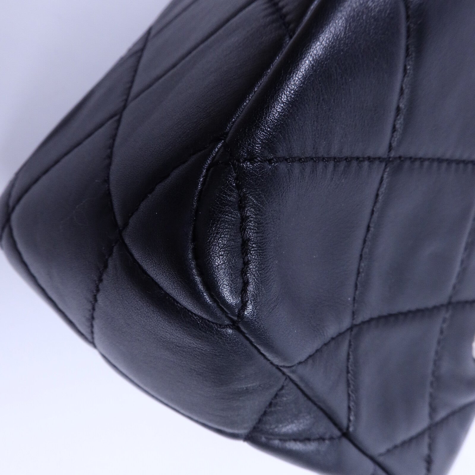 CHANEL 牛皮皮革Chain Shoulder Bag鏈帶手挽袋