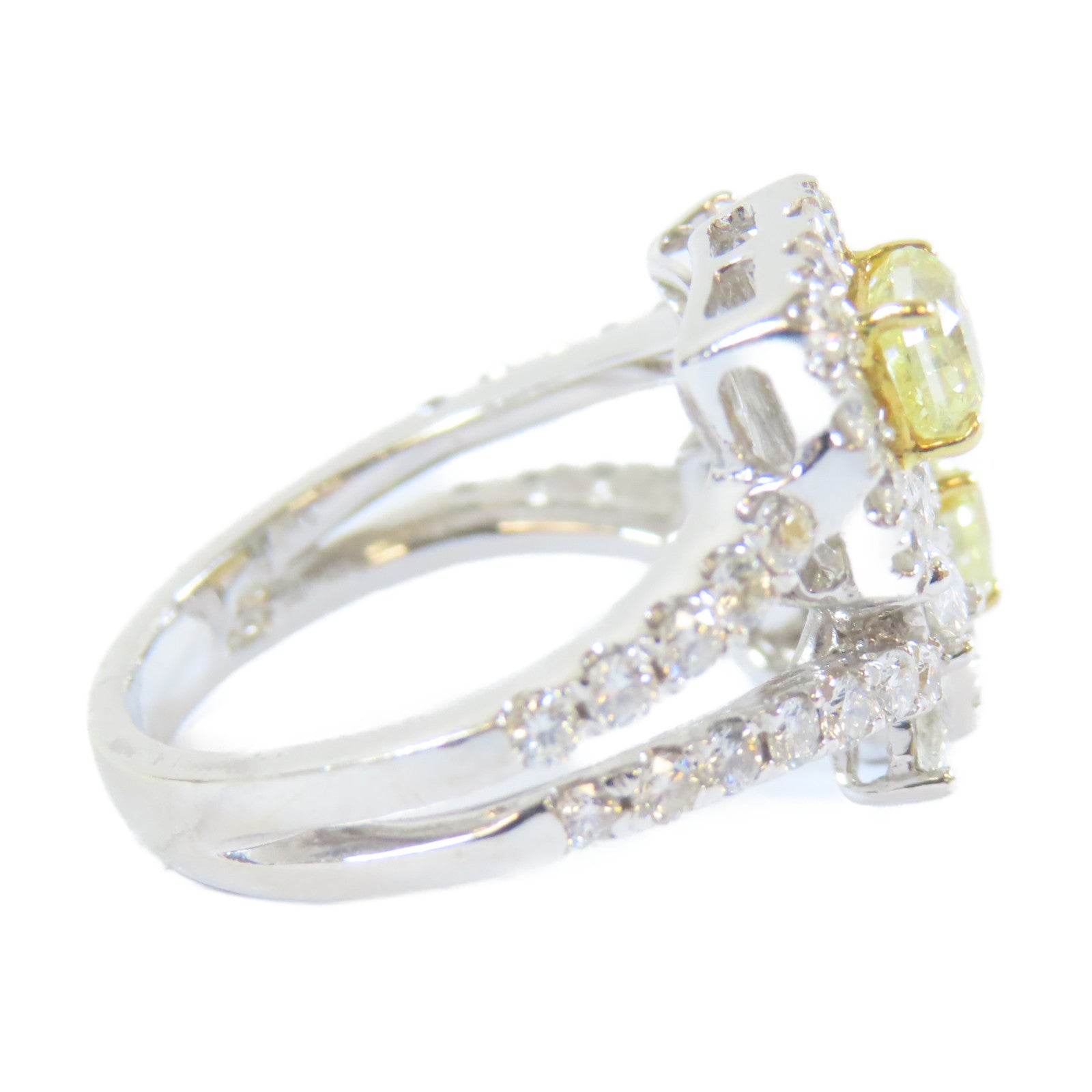 JEWELRY 【激減優惠】18K白金Diamond Ring 0.89ct/1.16ct鑽石戒指US#5