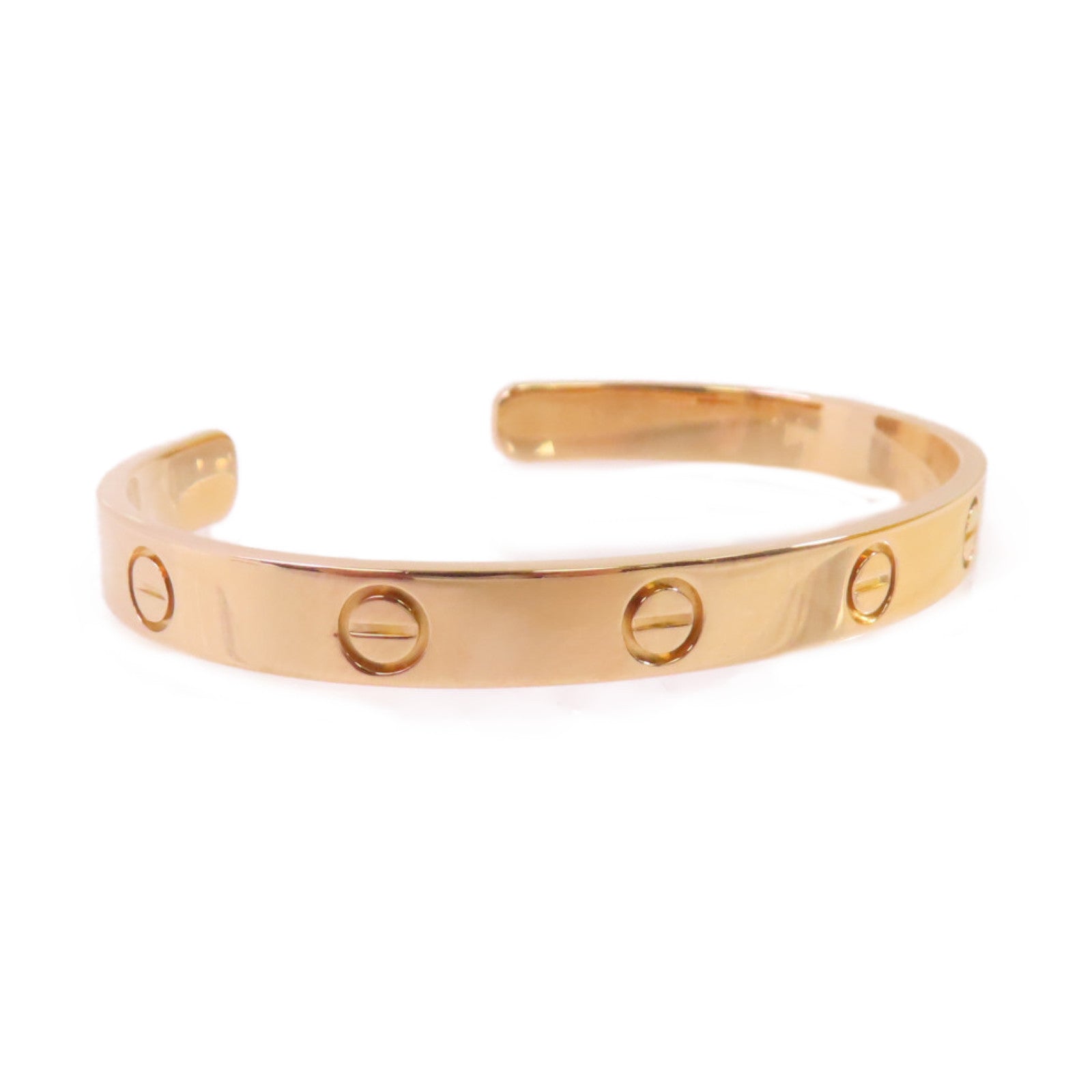 CARTIER 18K玫瑰金Love Bracelet手鐲