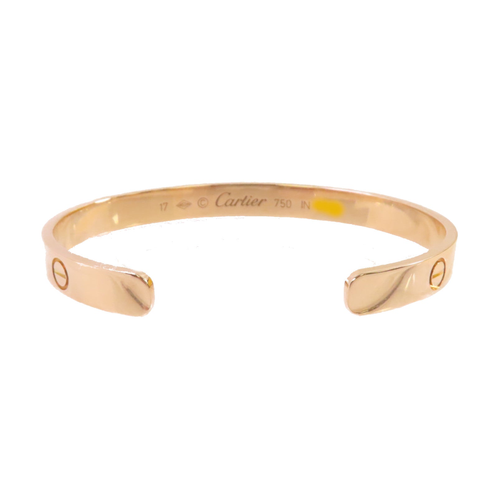 CARTIER 18K玫瑰金Love Bracelet手鐲