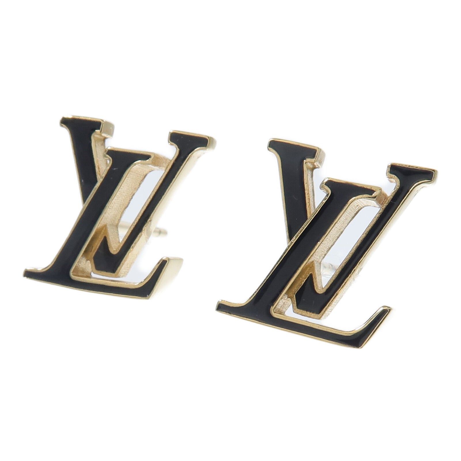 LOUIS VUITTON 金屬/琺瑯Iconic Enamel Earrings耳環