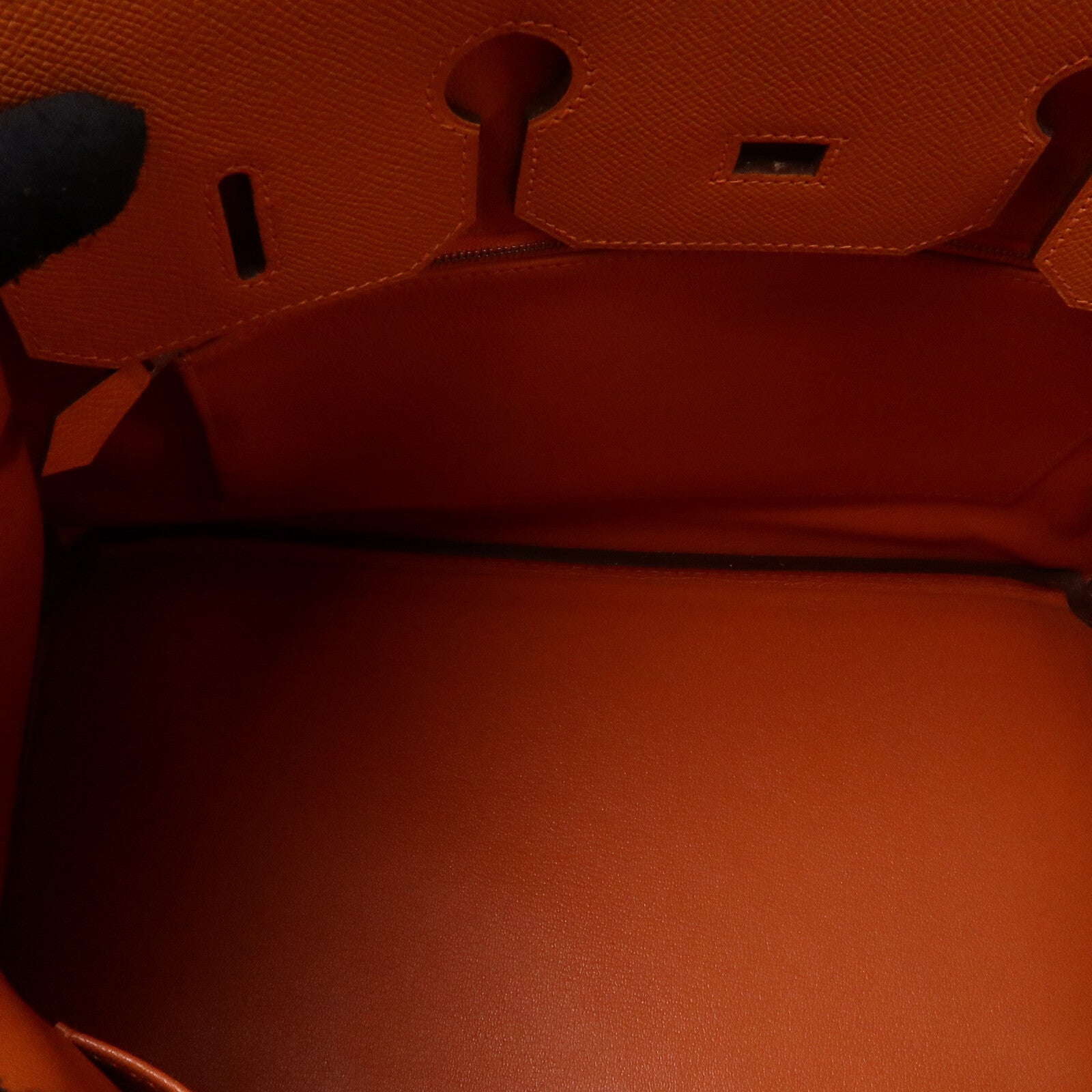 HERMES Epsom皮革Birkin 35手挽袋Orange