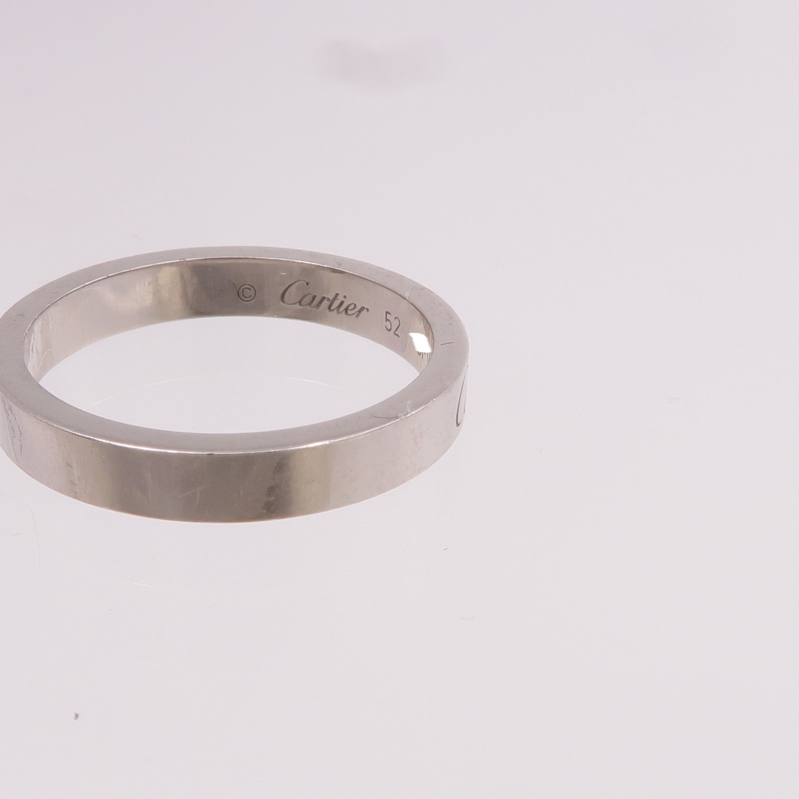 CARTIER 【激減優惠】PT950鉑金Love Wedding Ring戒指Cartier#52/US#6