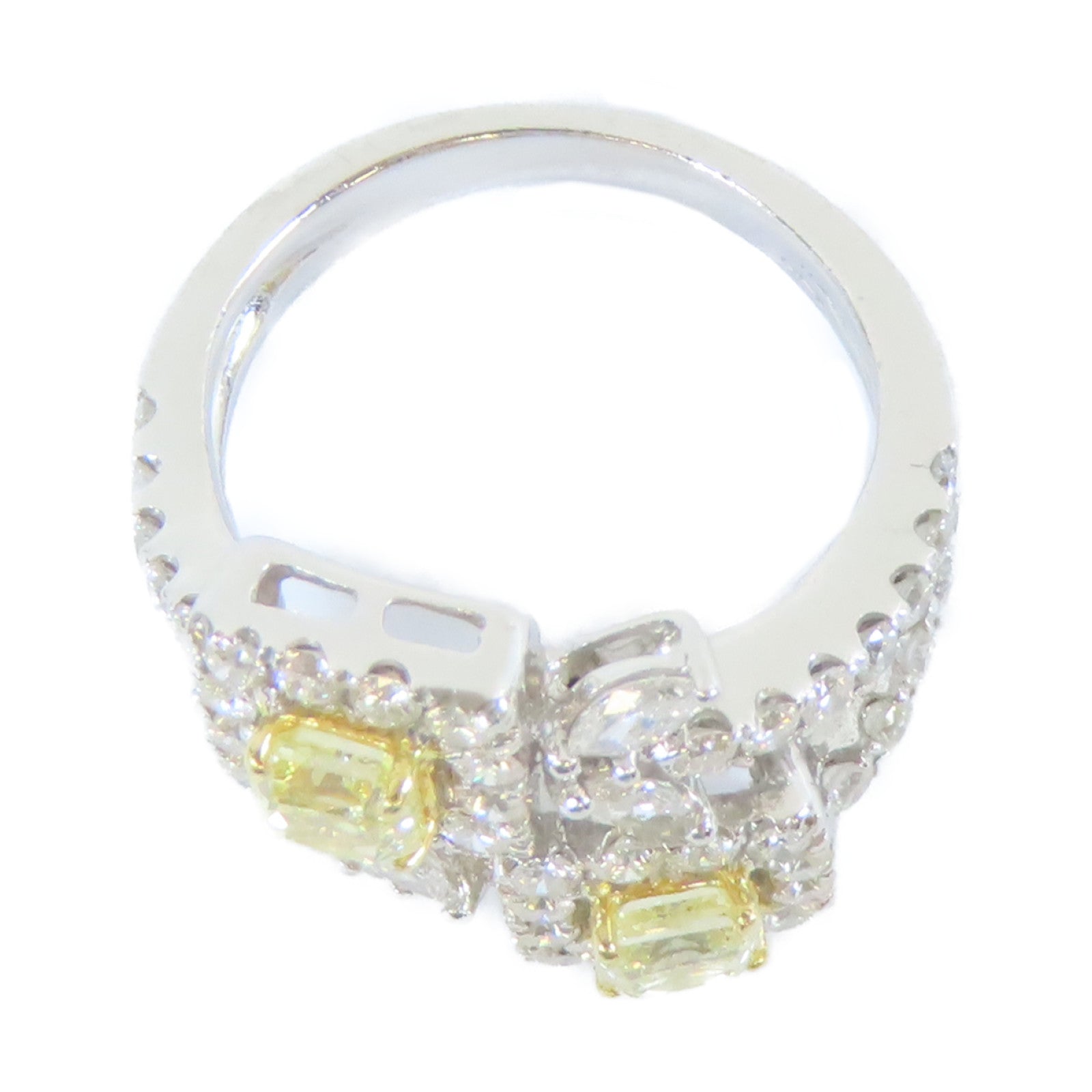JEWELRY 【激減優惠】18K白金Diamond Ring 0.89ct/1.16ct鑽石戒指US#5