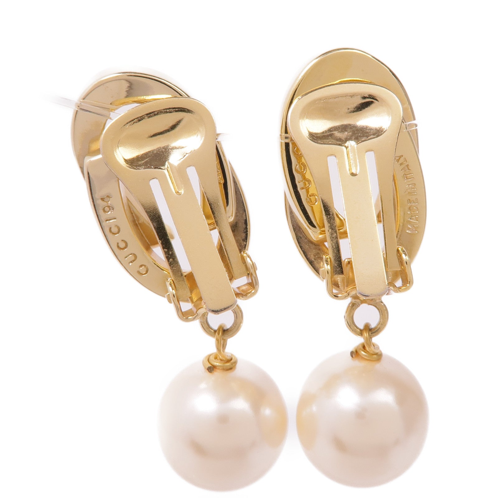 GUCCI PVC/金屬Earrings耳環