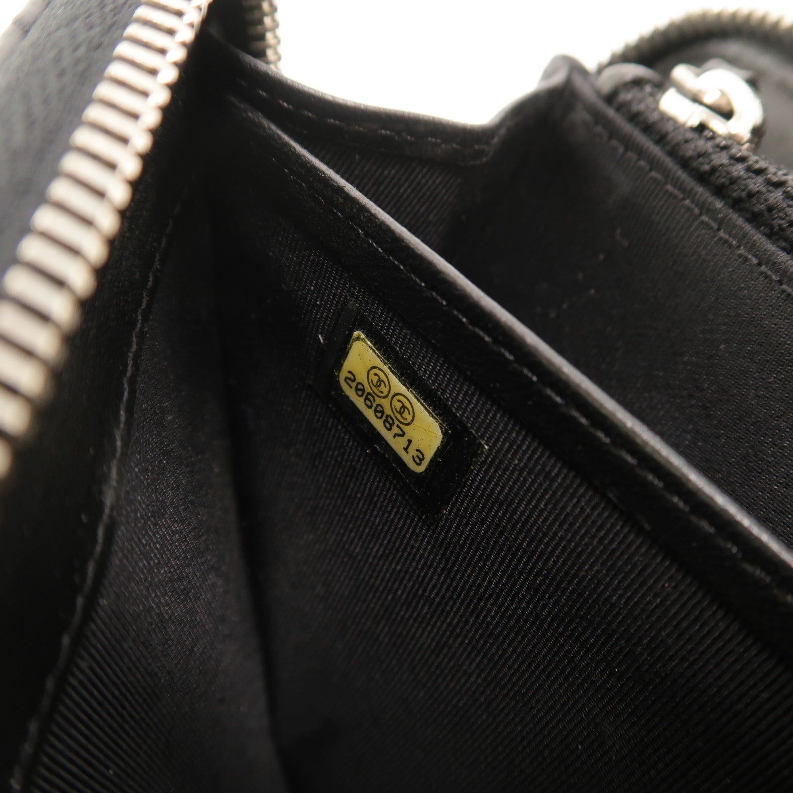 CHANEL 羊皮皮革Zipper Long Wallet長錢包