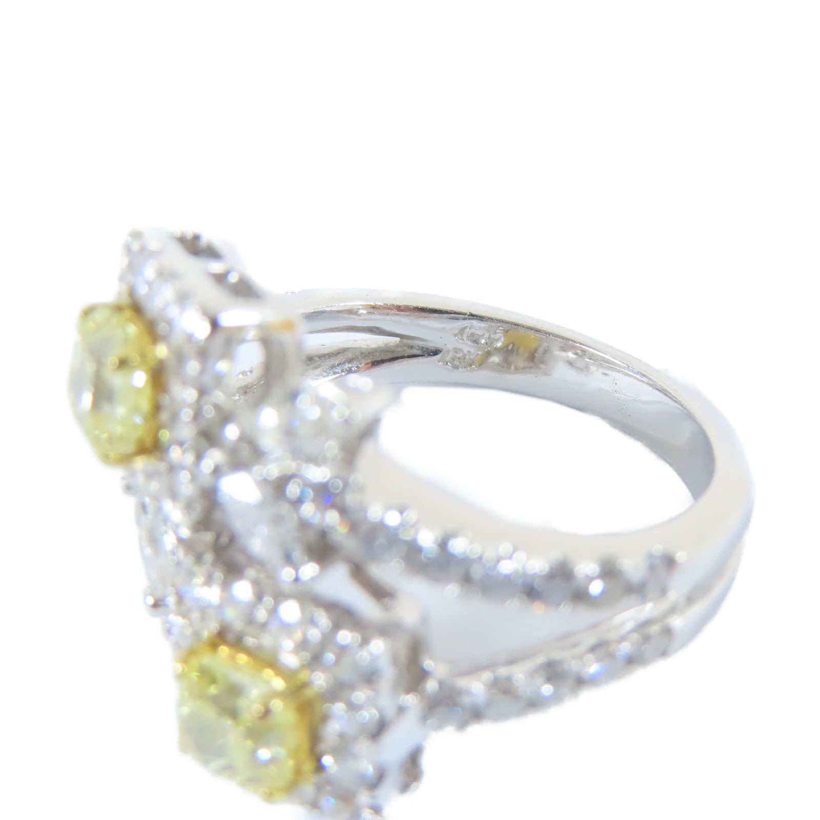 JEWELRY 【激減優惠】18K白金Diamond Ring 0.89ct/1.16ct鑽石戒指US#5