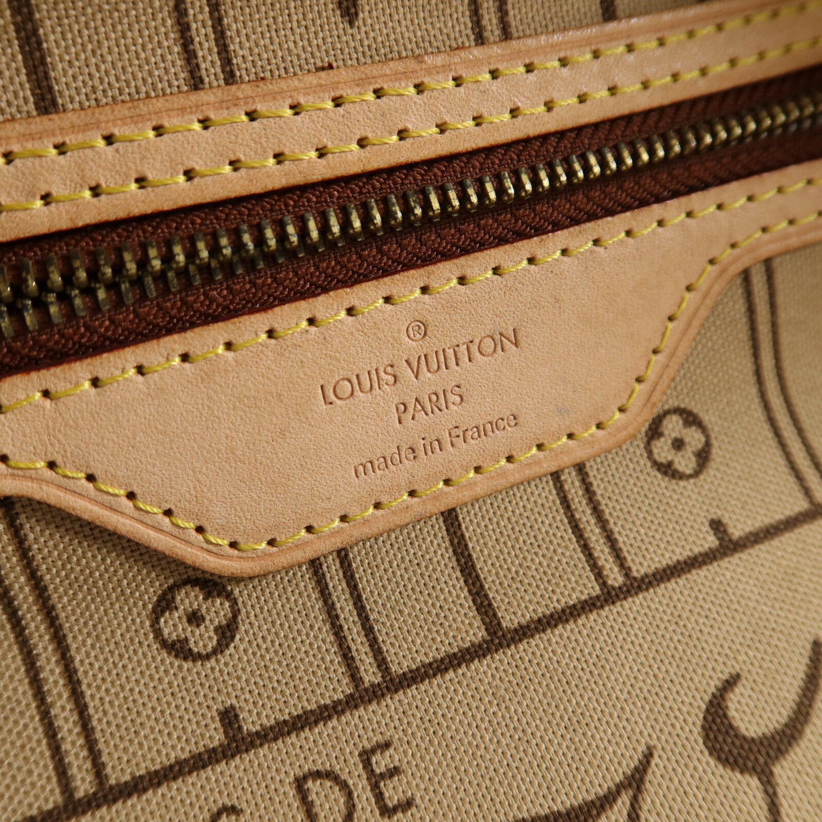LOUIS VUITTON Monogram Neverfull MM手挽袋