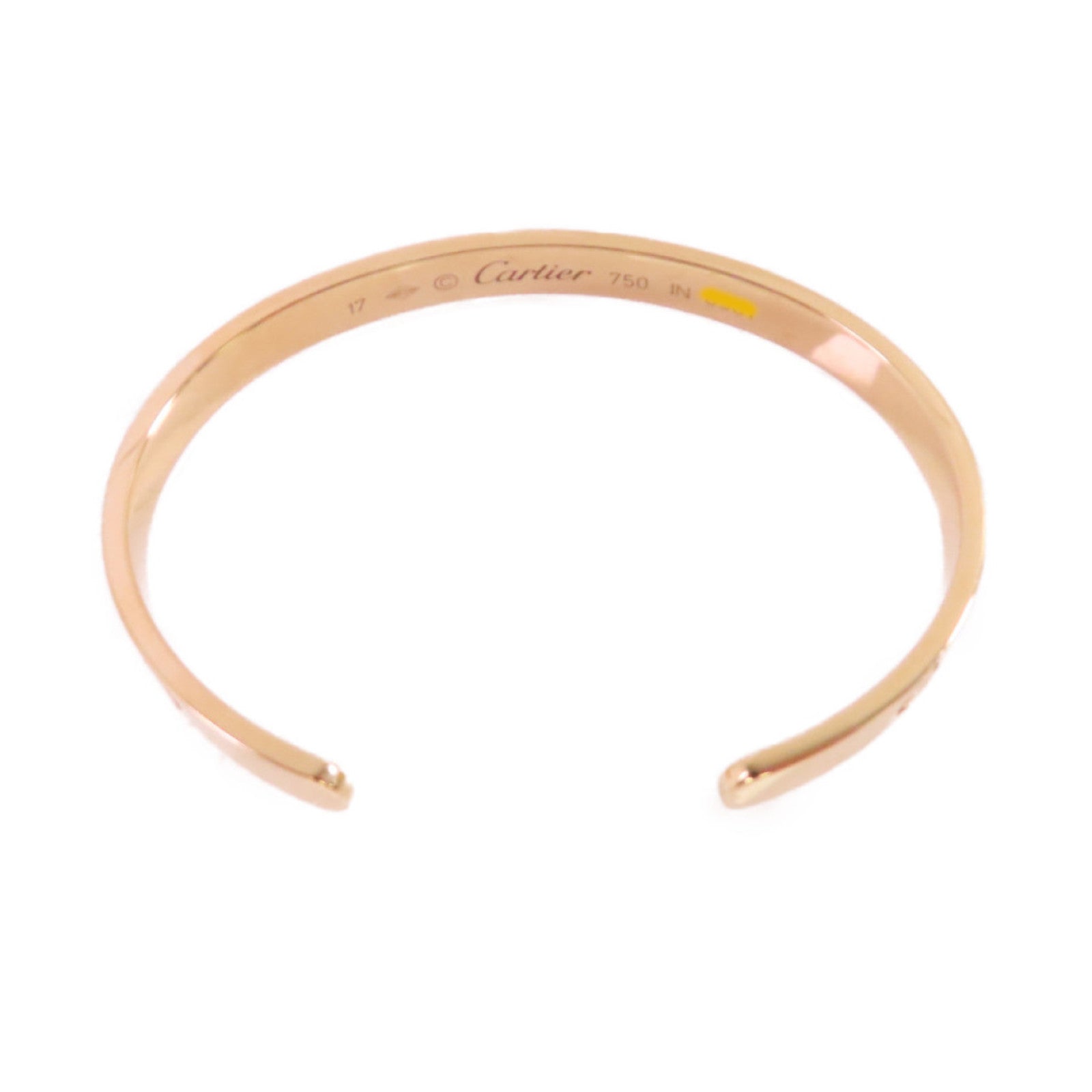 CARTIER 18K玫瑰金Love Bracelet手鐲