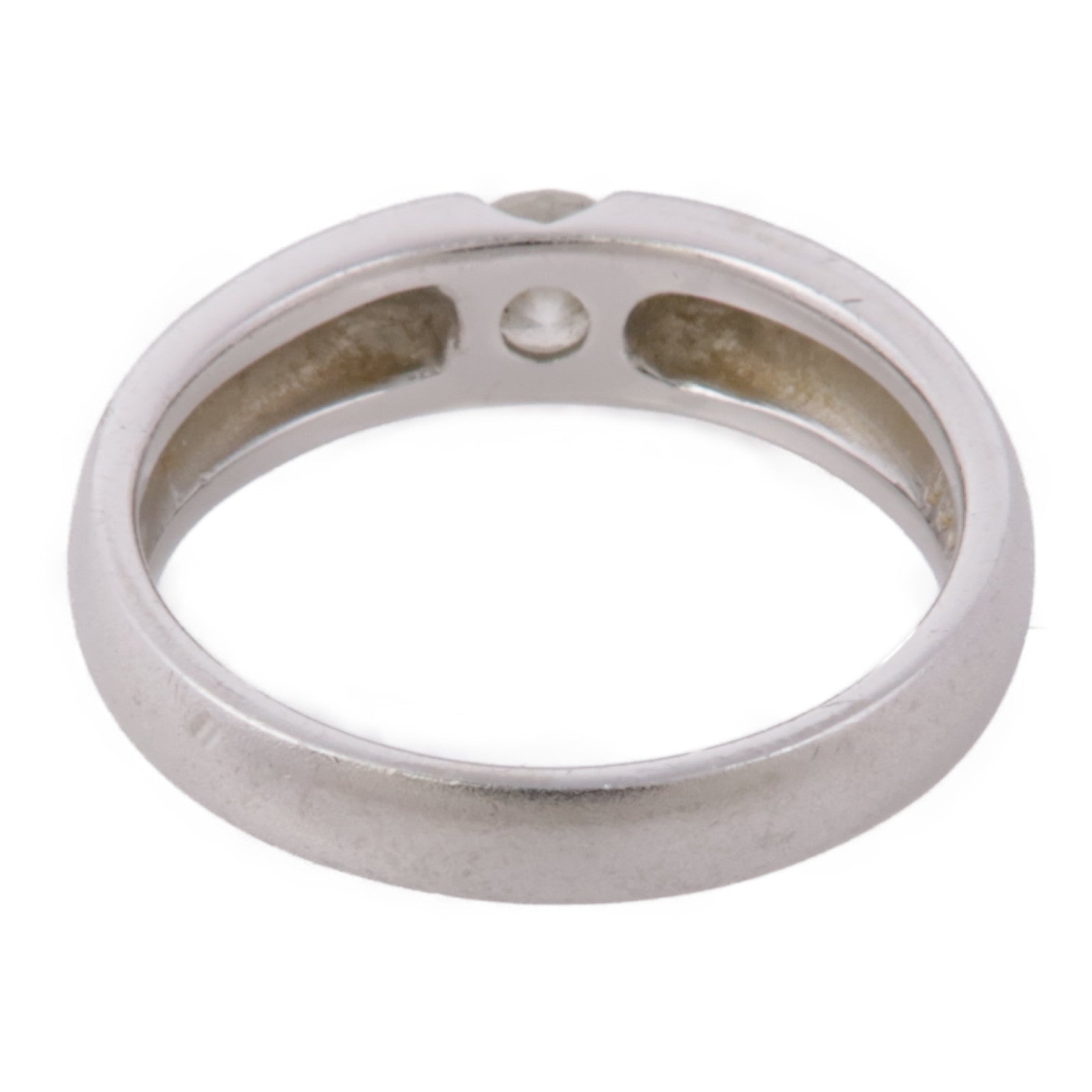 JEWELRY PT900鉑金/18K白金Diamond Ring鑽石戒指US#6.25